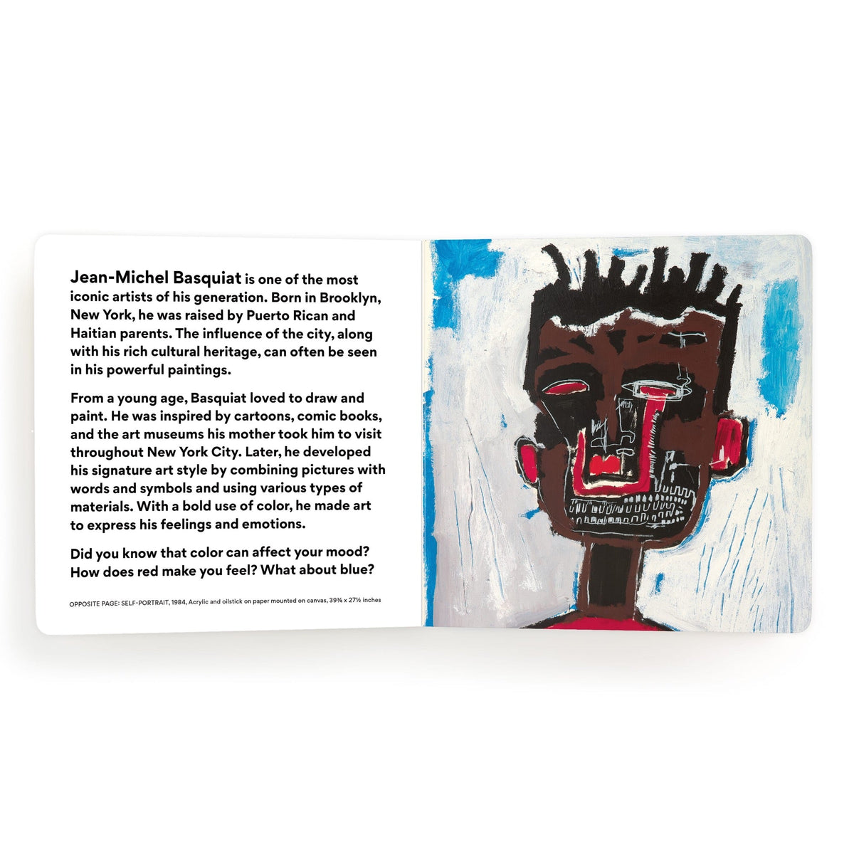 Mudpuppy Basquiat Colors Board Book
