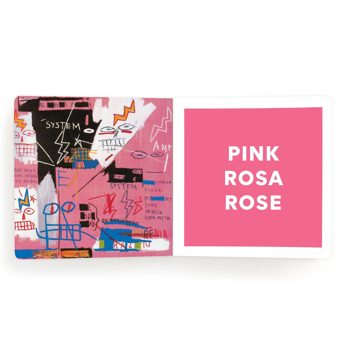 Mudpuppy Basquiat Colors Board Book