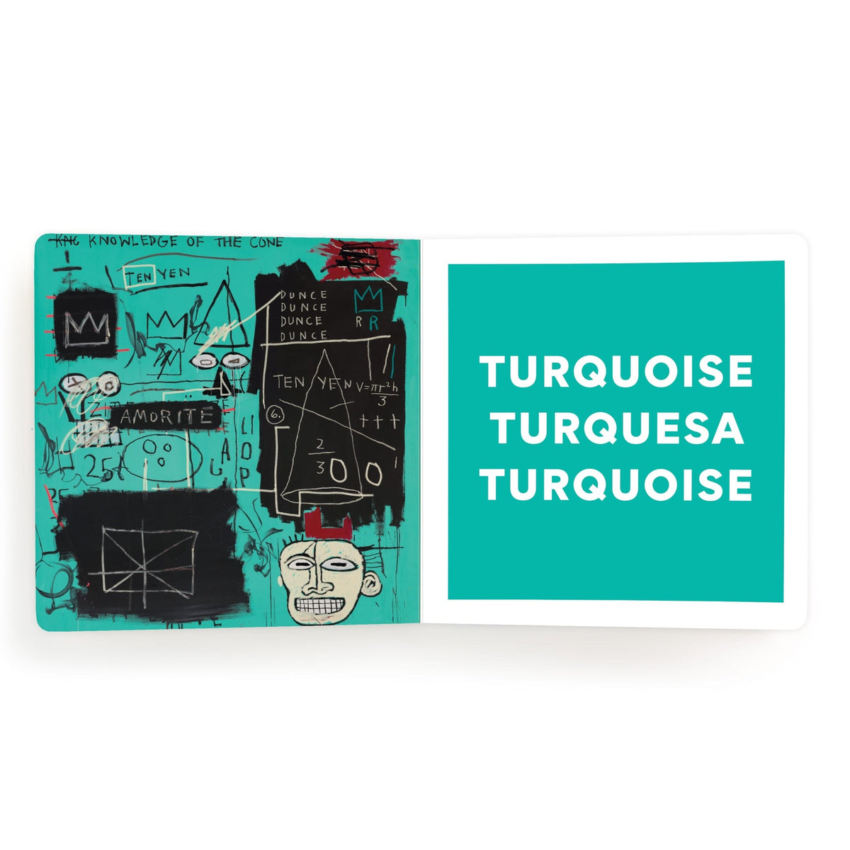Mudpuppy Basquiat Colors Board Book