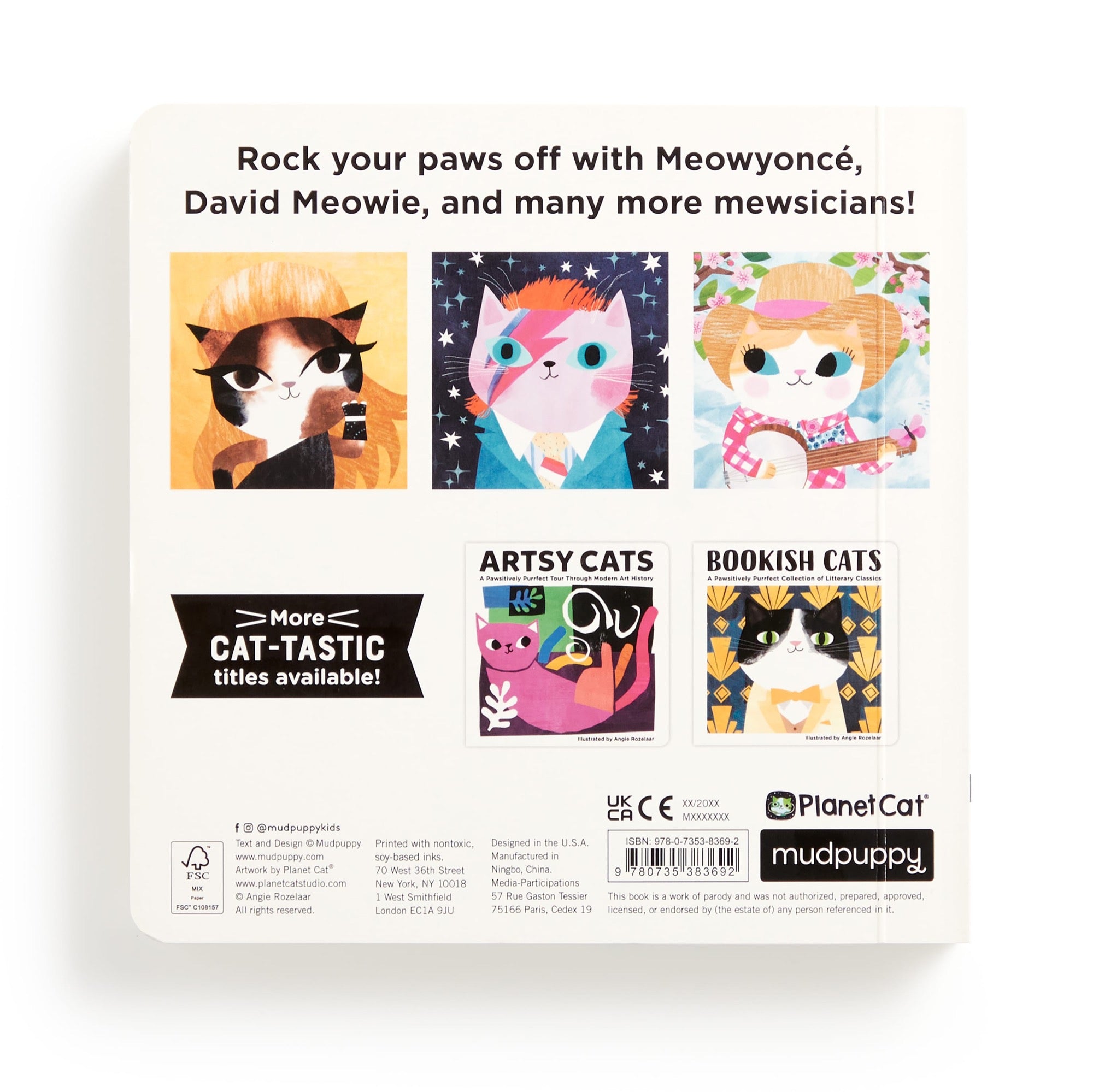 Mudpuppy Music Cats Board Book (2nd Edition)