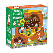 Mudpuppy Forest School 25 Piece Floor Puzzle with Shaped Pieces