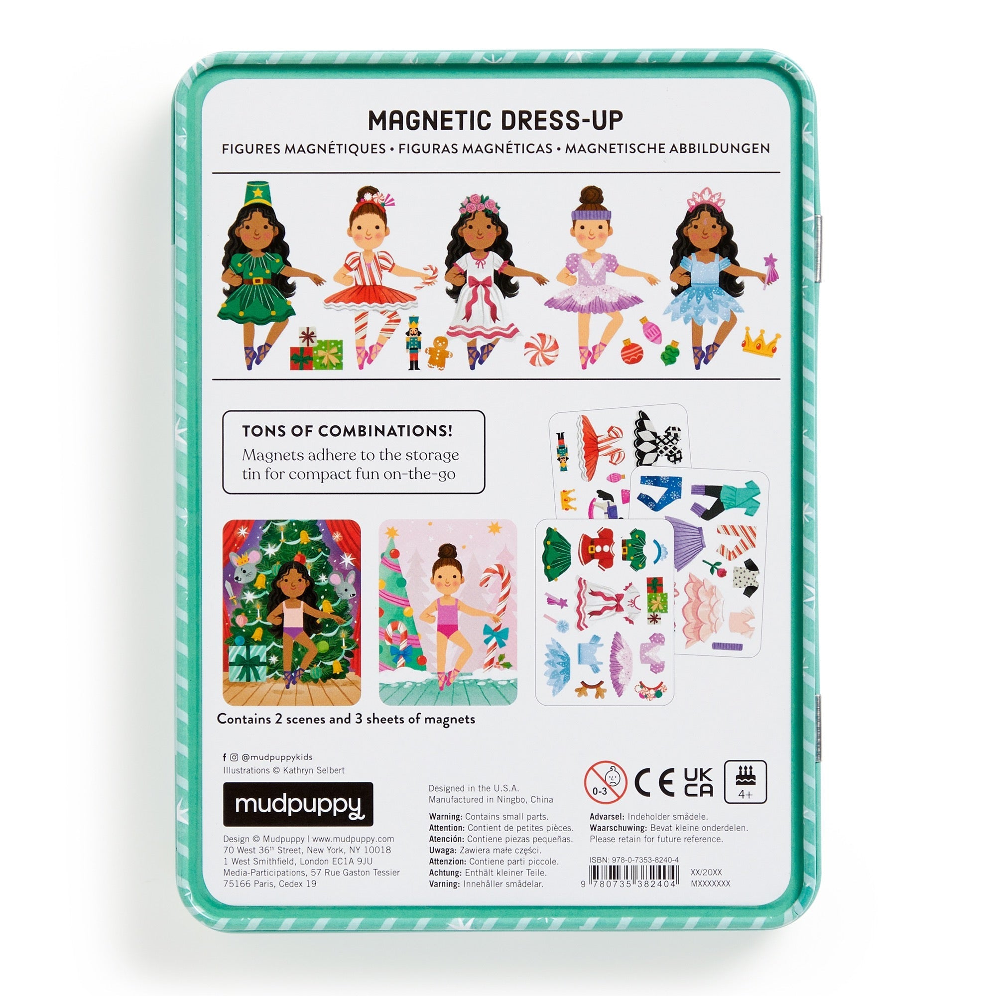 Mudpuppy Enchanted Nutcracker Magnetic Play Set