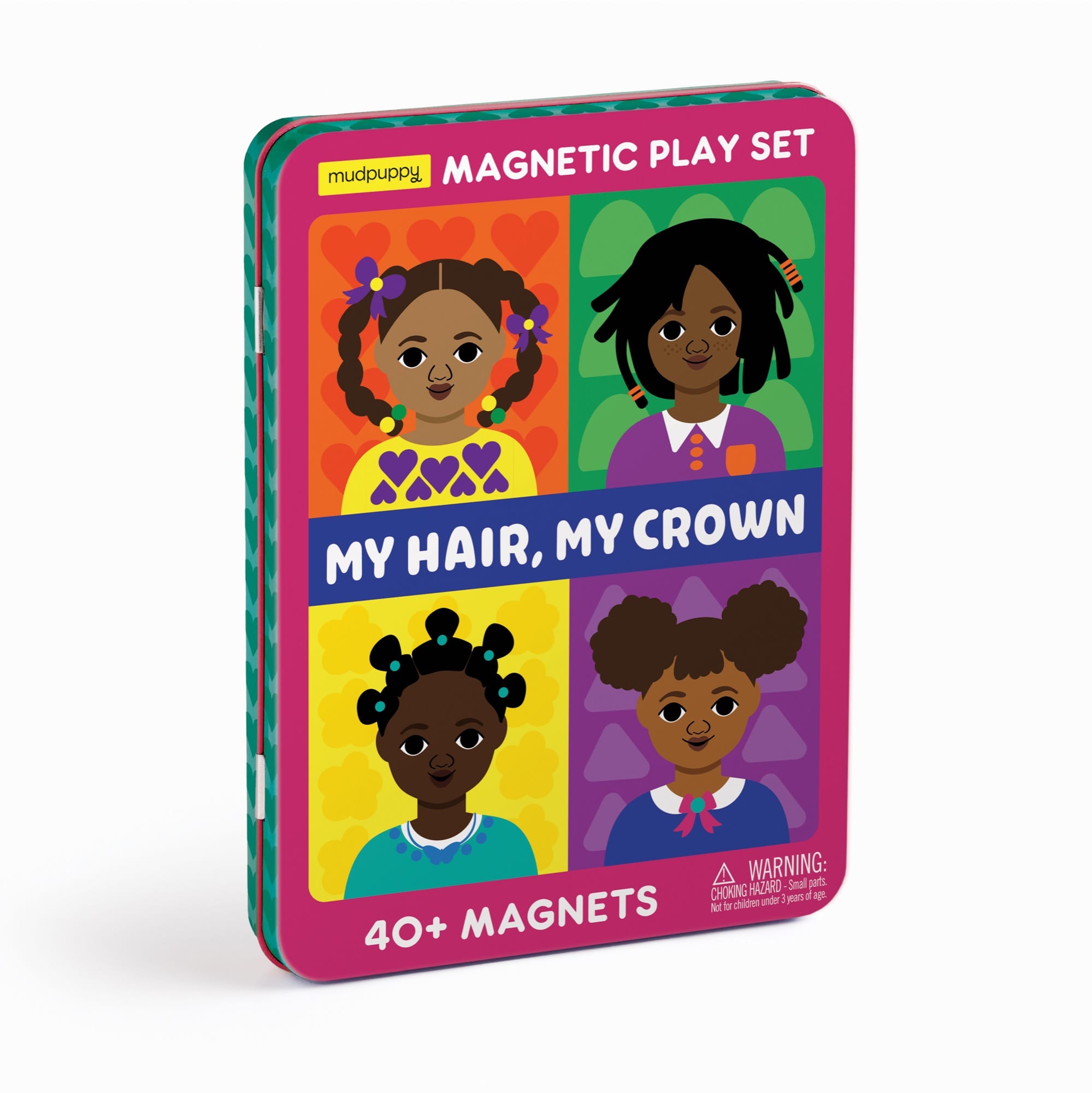 Mudpuppy My Hair, My Crown Magnetic Play Set