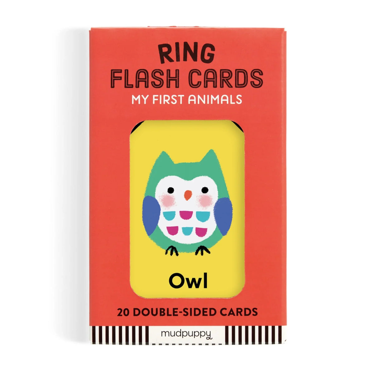 Mudpuppy Flashcard Ring My First Animals