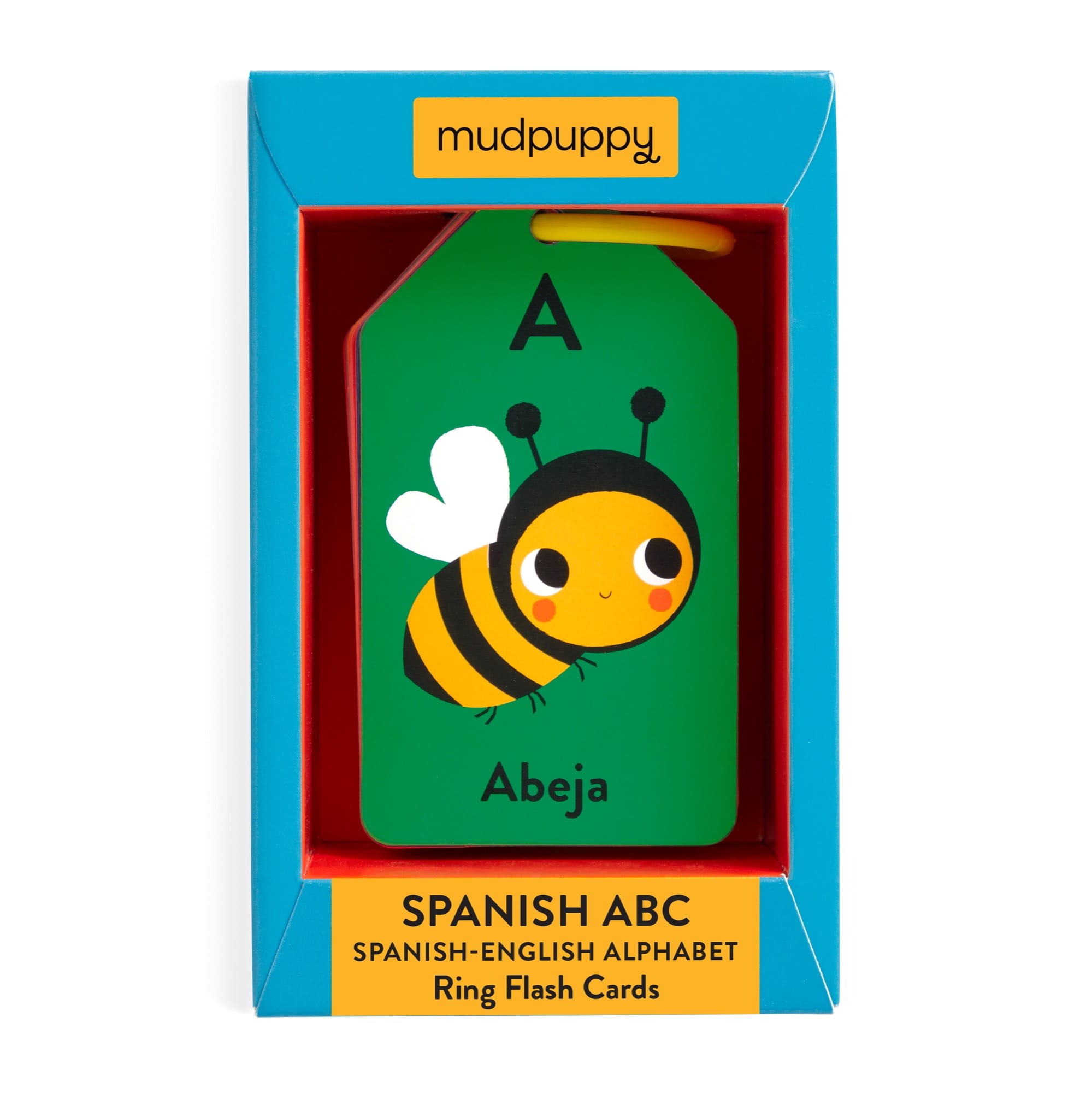 Mudpuppy Spanish-English ABC Ring Flash Cards