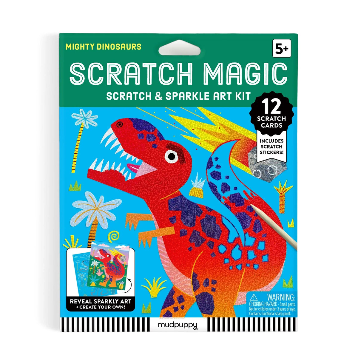 Mudpuppy Scratch & Sparkle Mighty Dinosaurs
