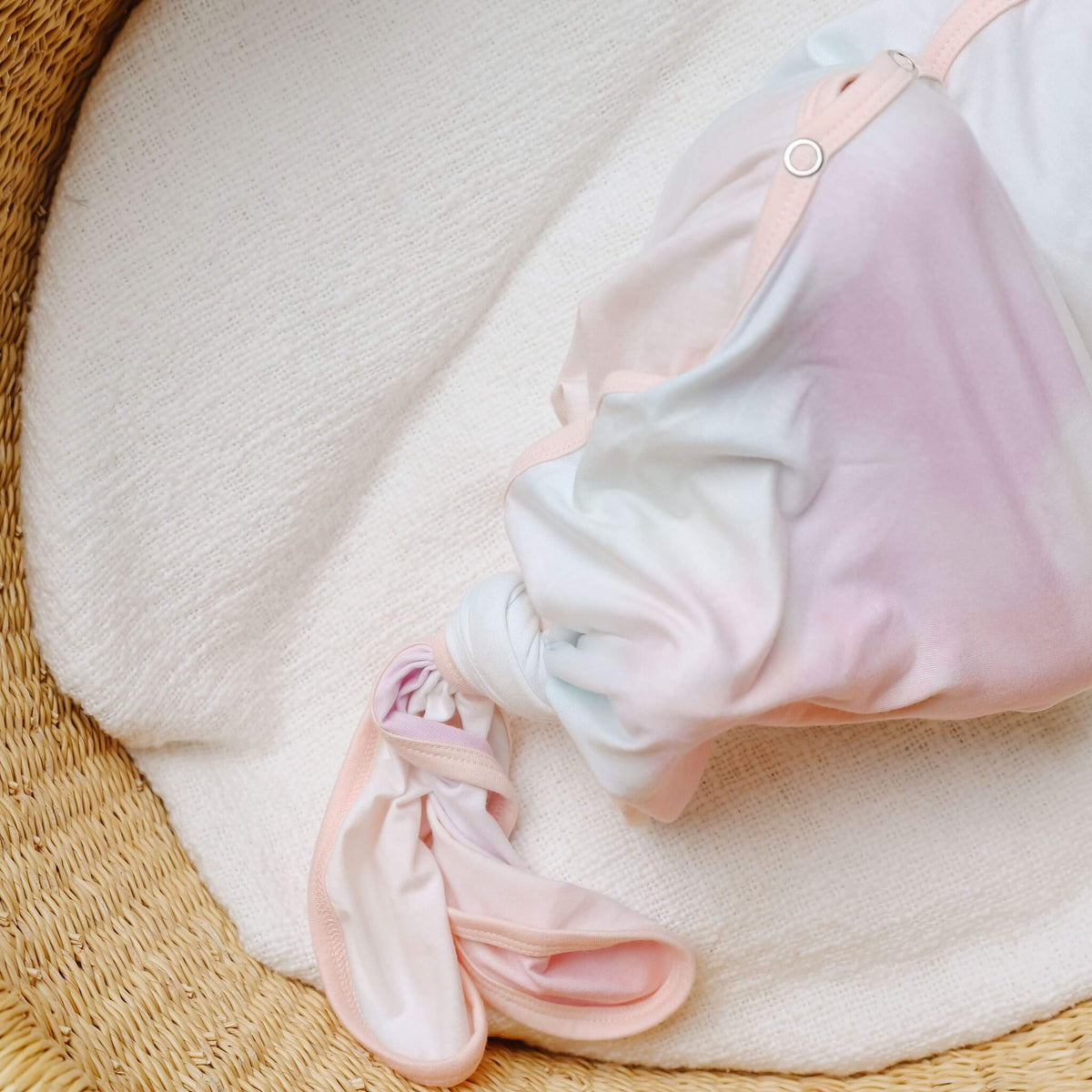 Copper Pearl Newborn Knotted Gown | Nova