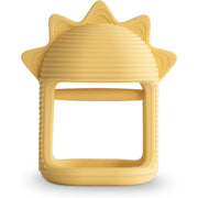 Mushie No-Drop Sun Teether (Sunshine)