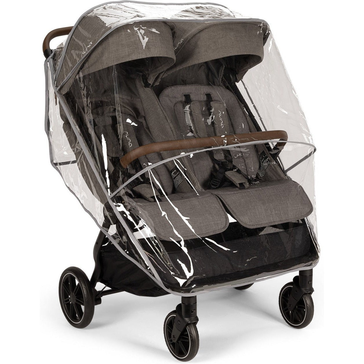city select double stroller folded dimensions Nuna TRVL DUBL Stroller