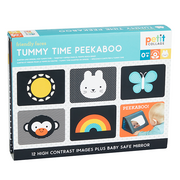 Petit Collage Tummy Time Peekaboo