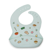 Loulou Lollipop Silicone Bib Printed | Ramen