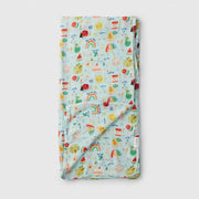 Loulou Lollipop Muslin Swaddle | Alphabet Smiles