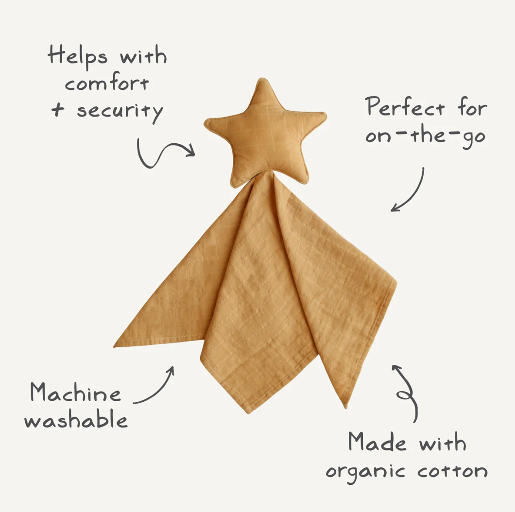 Mushie Star Lovey Blanket