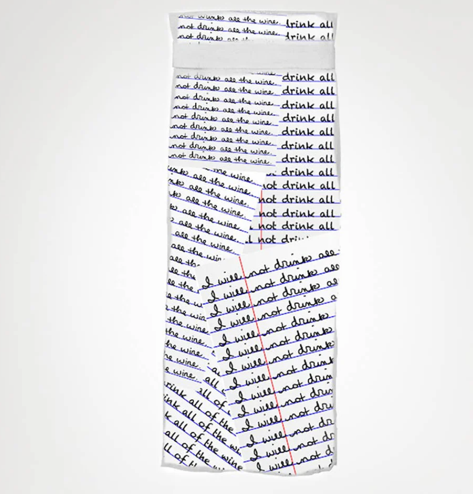 I Will Not Drink All The Wine Tea Towel