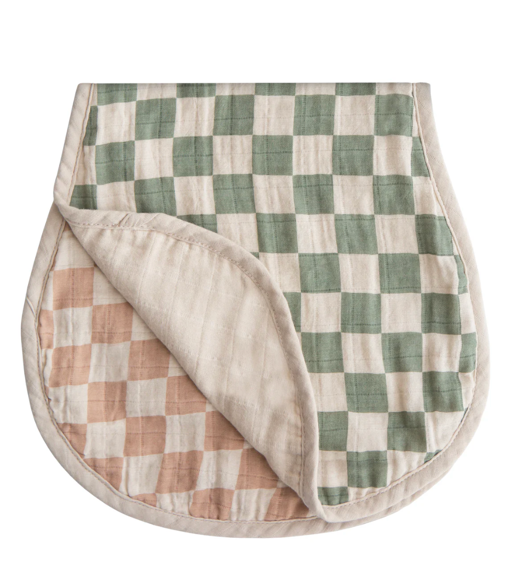 Organic Cotton Muslin Burp Cloth 2-Pack