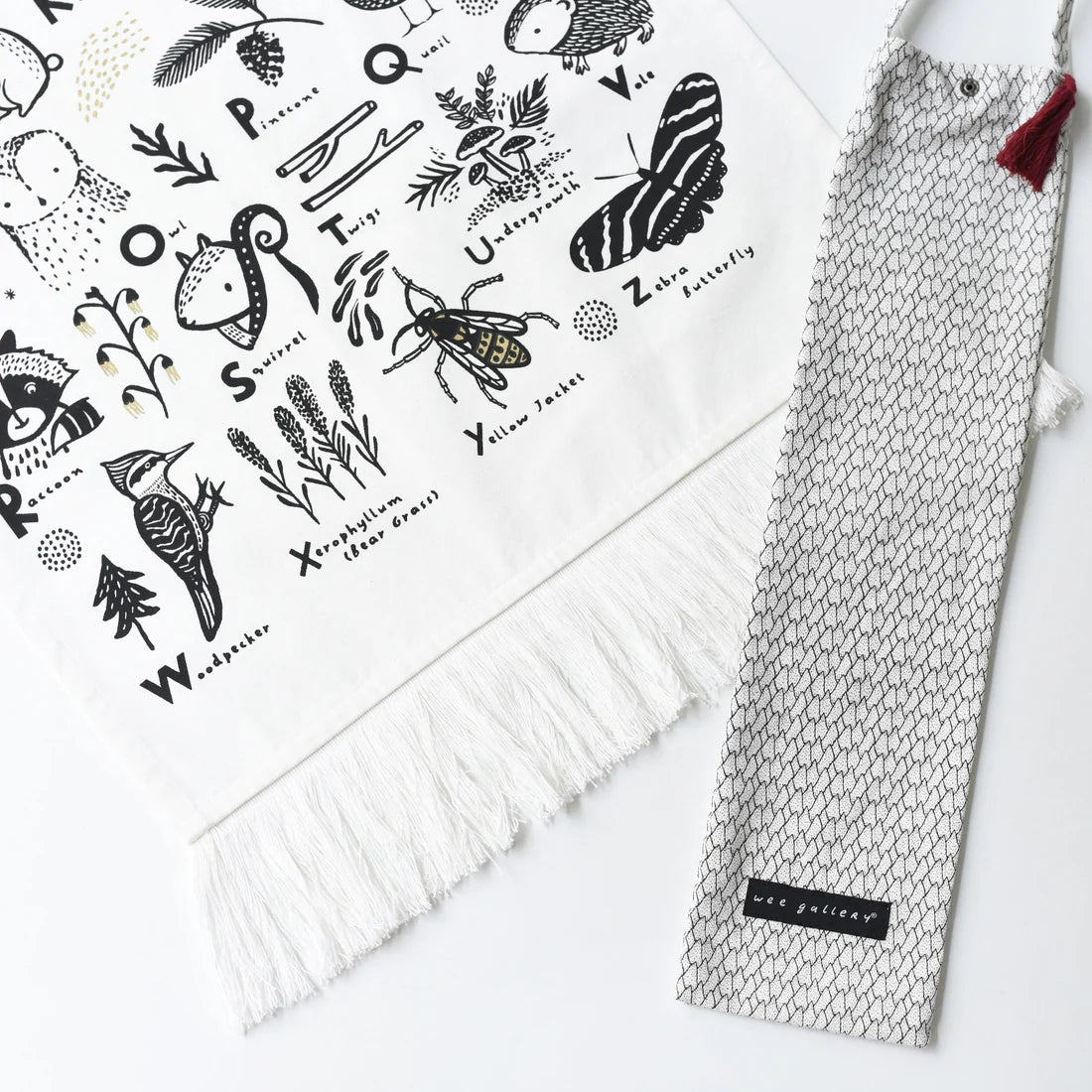 Wee Gallery - Woodland Alphabet Printed Tapestry