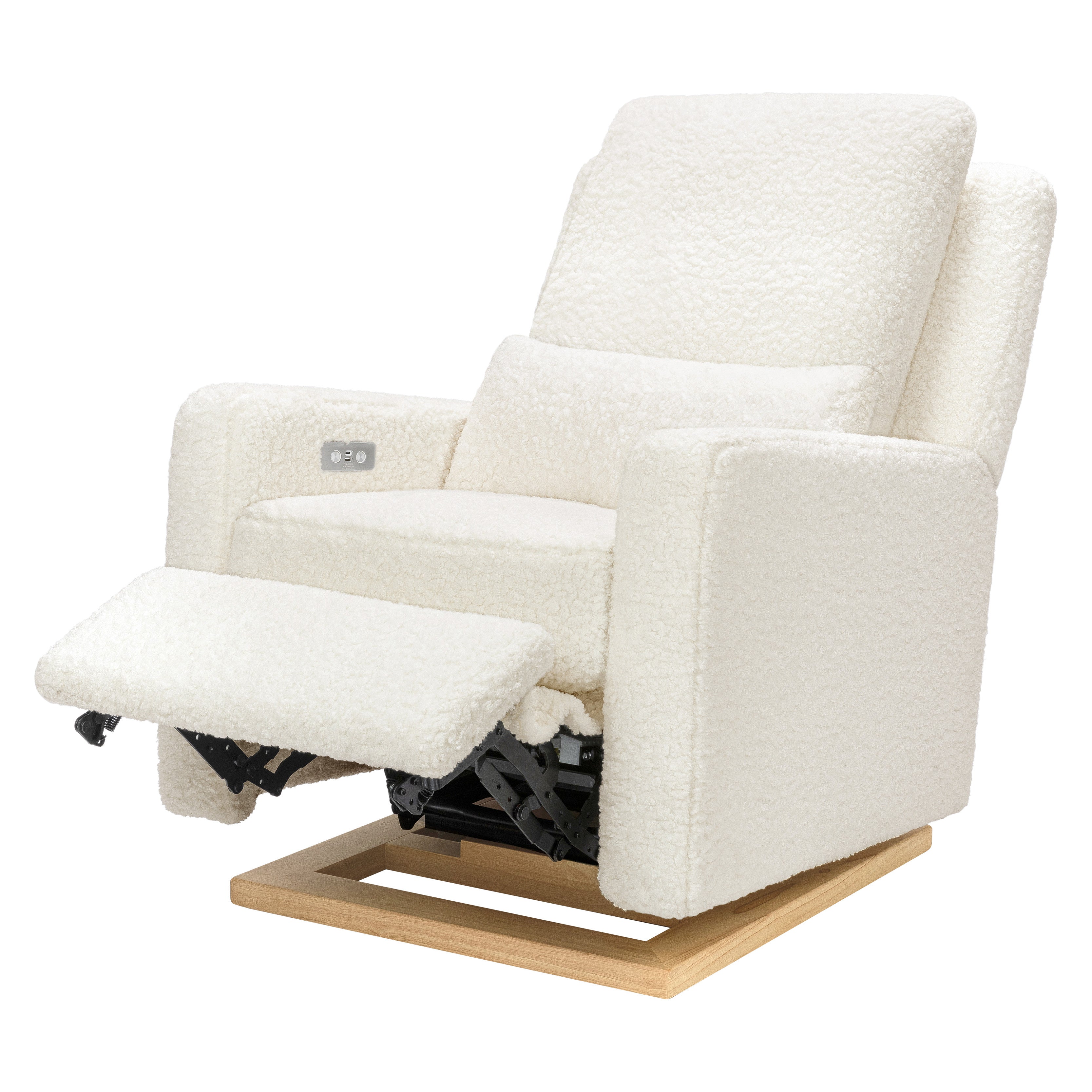 Babyletto Sigi Electronic Recliner and Swivel Glider with USB port