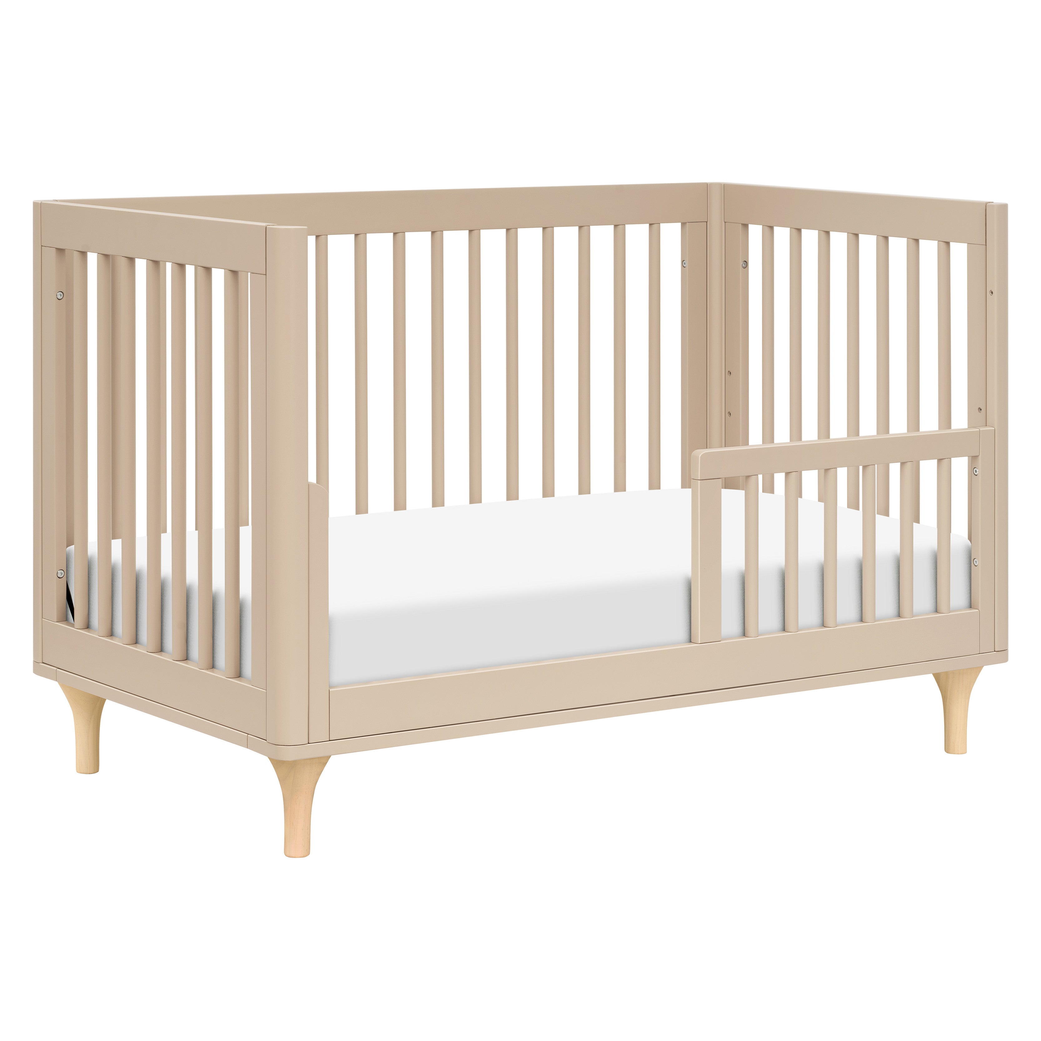 Babyletto Lolly 3-in-1 Convertible Crib with Toddler Bed Conversion Kit