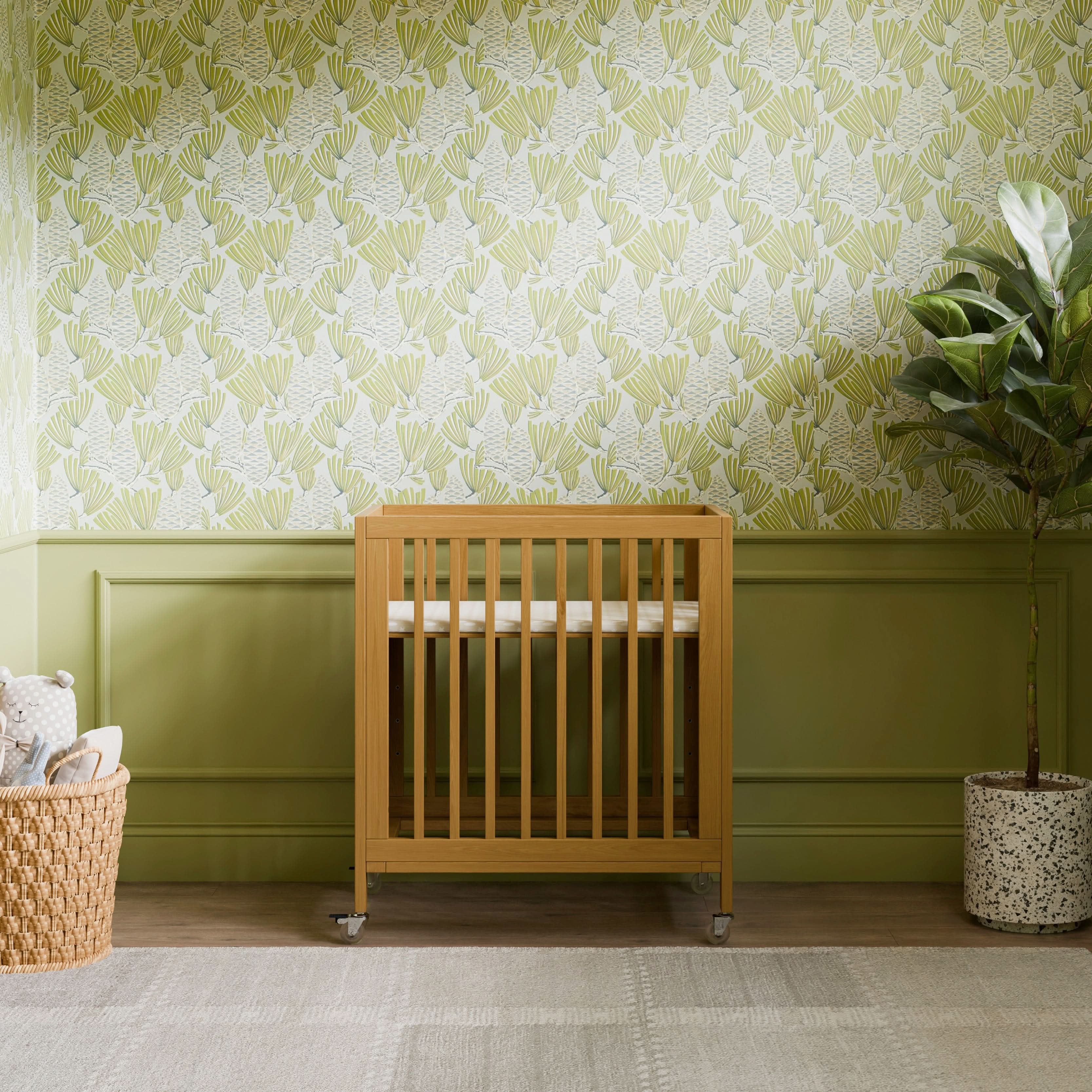 Babyletto Rolli 9-in-1 Convertible All-Stages® Crib with Bassinet & Toddler Bed Conversion Kits