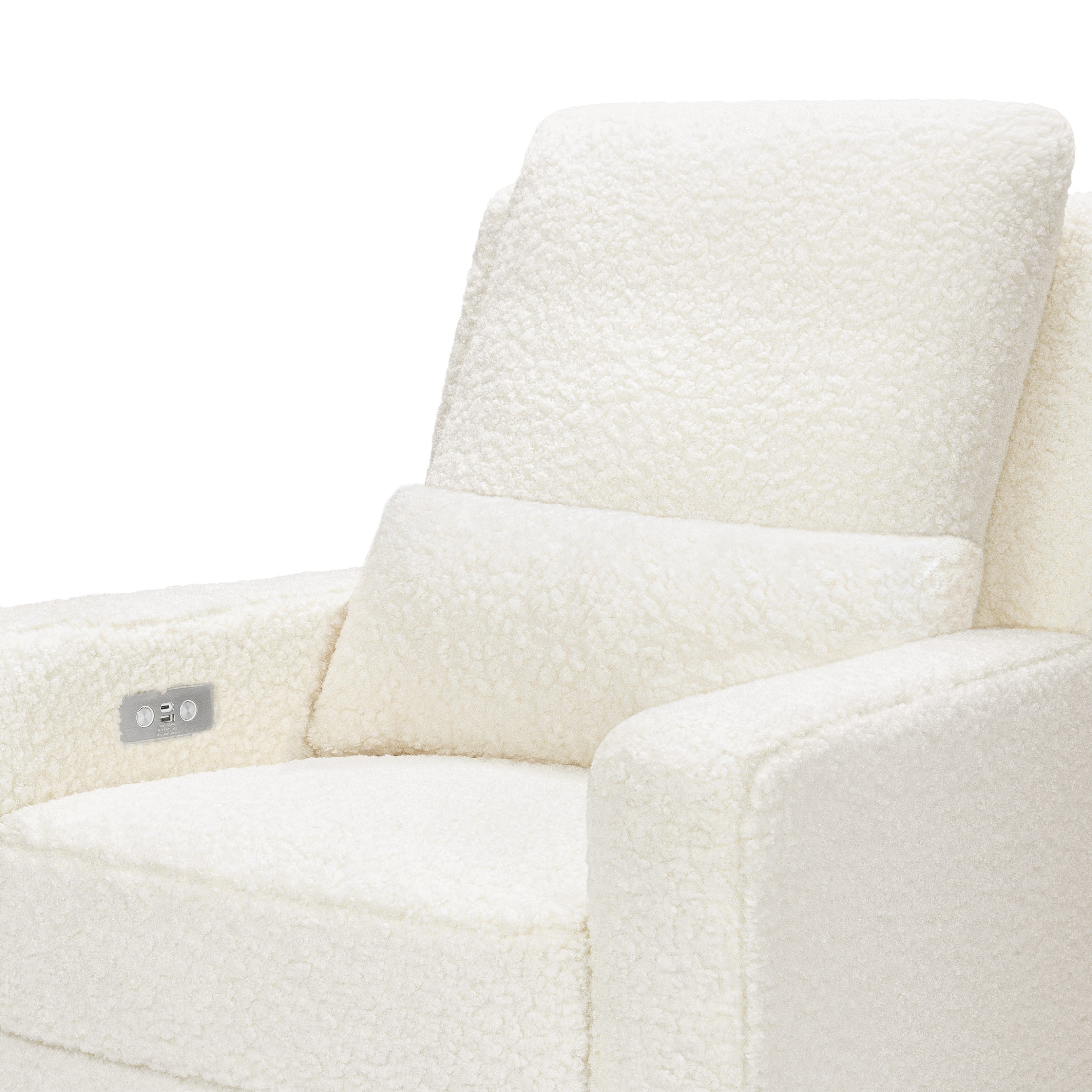 Babyletto Sigi Electronic Recliner and Swivel Glider with USB port