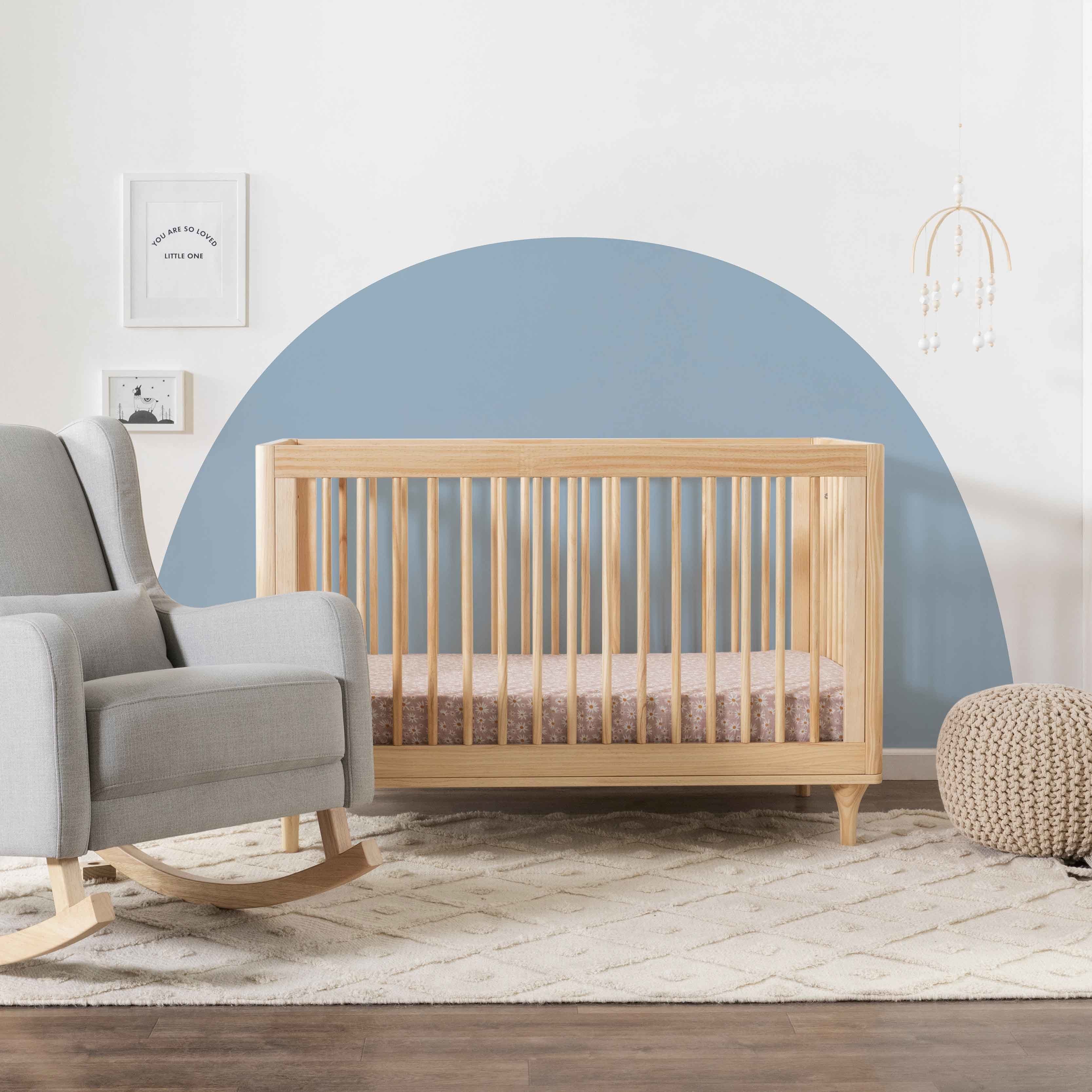 Babyletto Lolly 3-in-1 Convertible Crib with Toddler Bed Conversion Kit