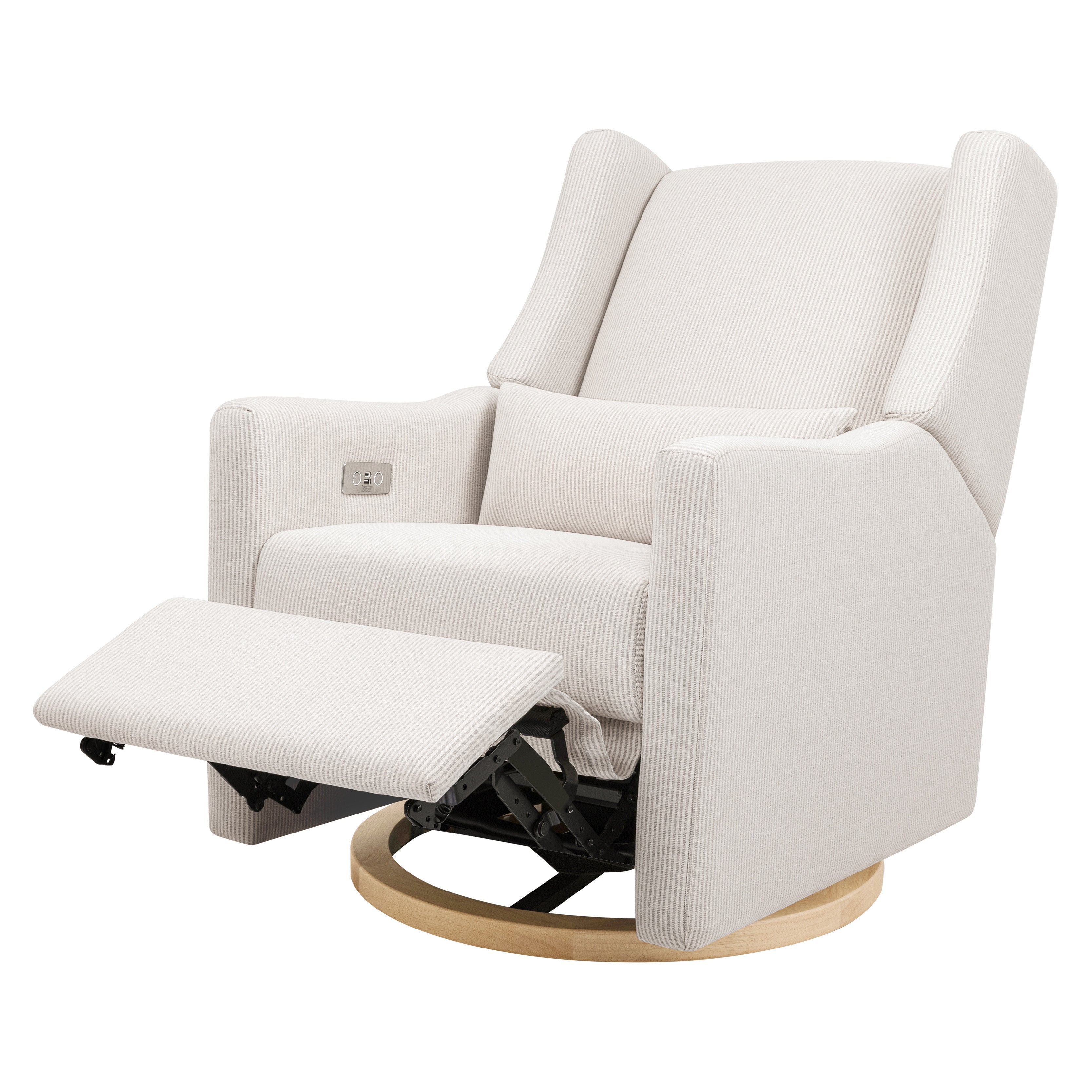 Babyletto Kiwi Electronic Recliner and Swivel Glider with USB port