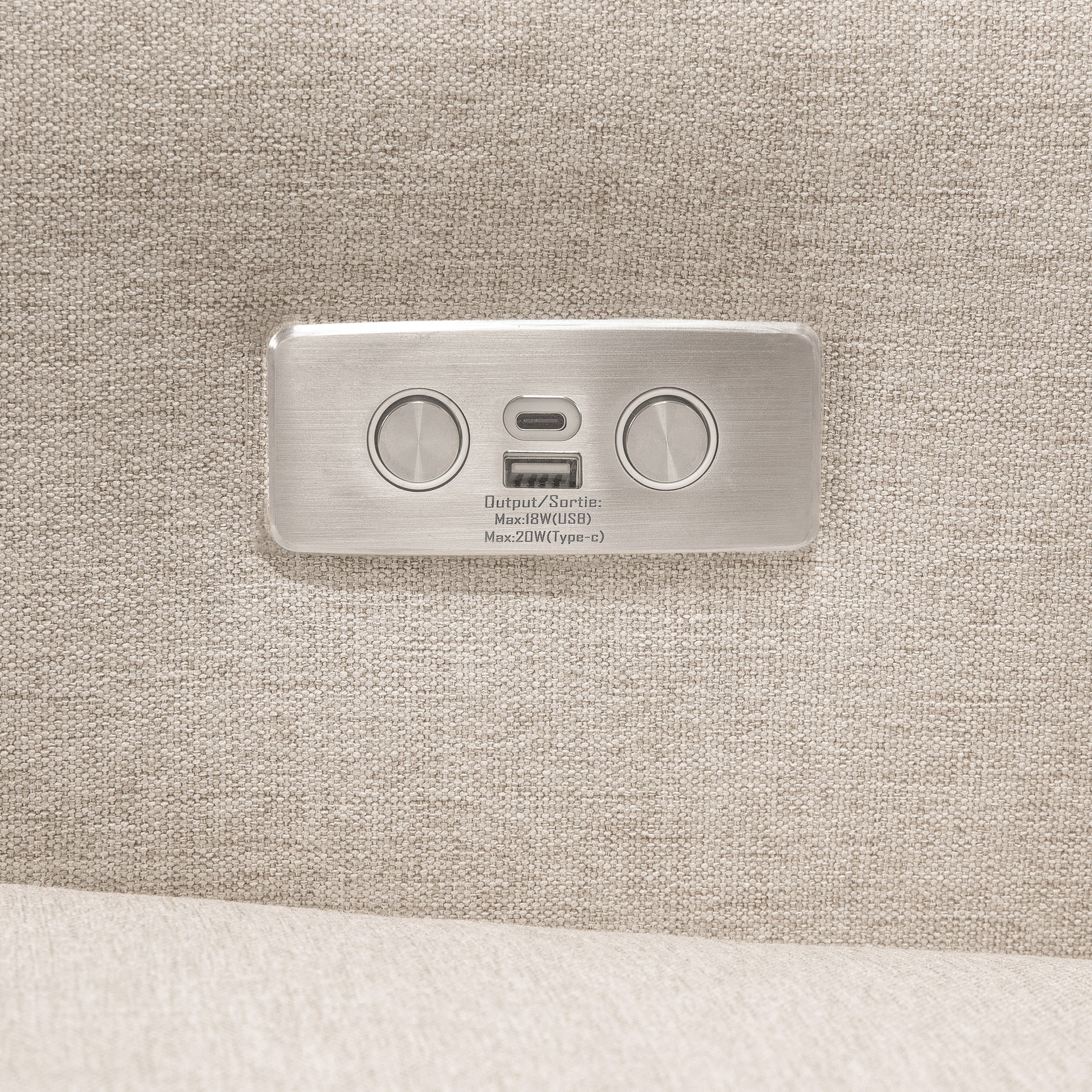 Babyletto Sigi Electronic Recliner and Glider with USB Port