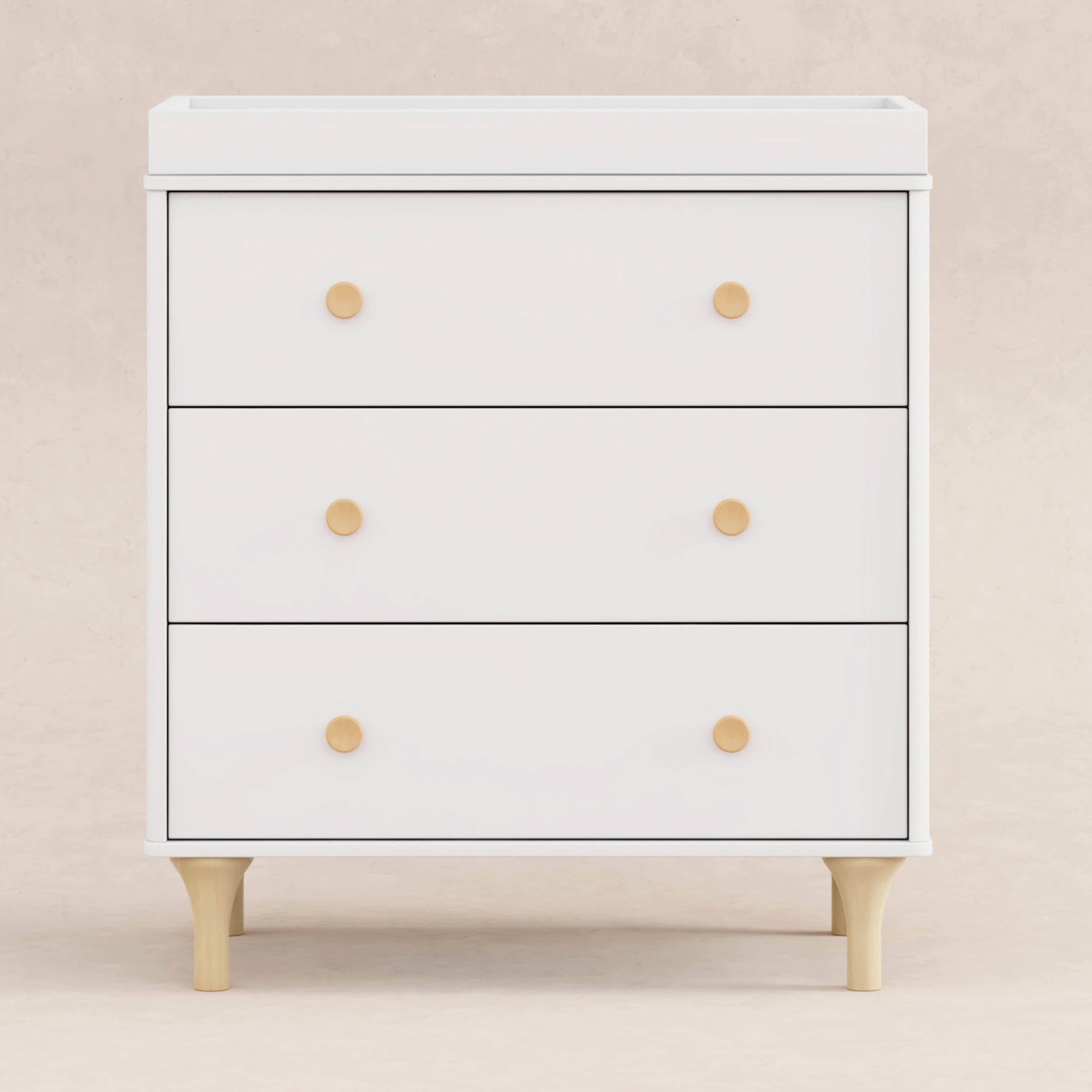 Babyletto Lolly 3-Drawer Changer Dresser with Removable Changing Tray