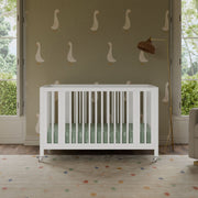 Babyletto Rolli 9-in-1 Convertible All-Stages® Crib with Bassinet & Toddler Bed Conversion Kits