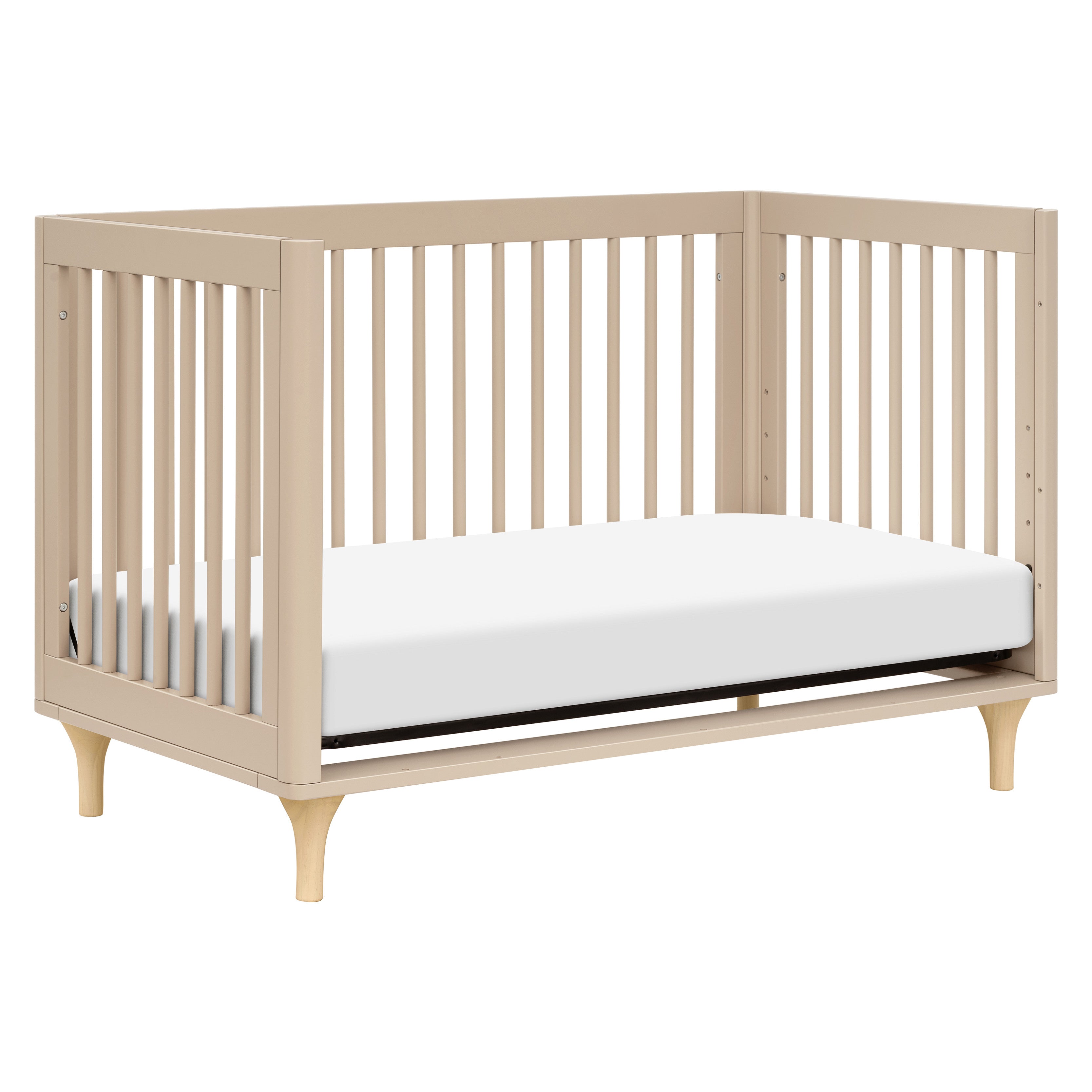 Babyletto Lolly 3-in-1 Convertible Crib with Toddler Bed Conversion Kit
