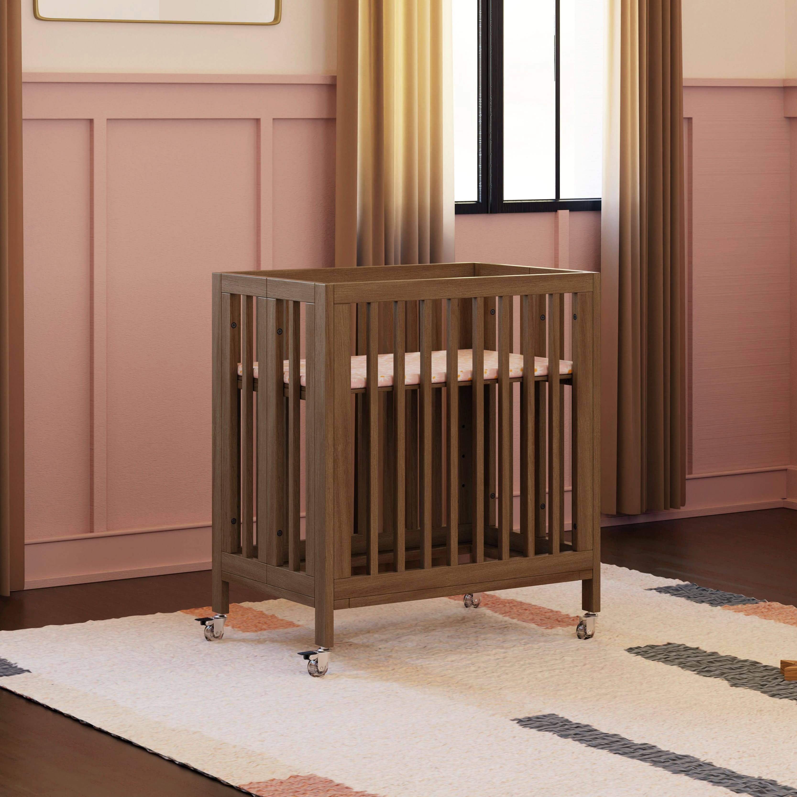 Babyletto Rolli 9-in-1 Convertible All-Stages® Crib with Bassinet & Toddler Bed Conversion Kits