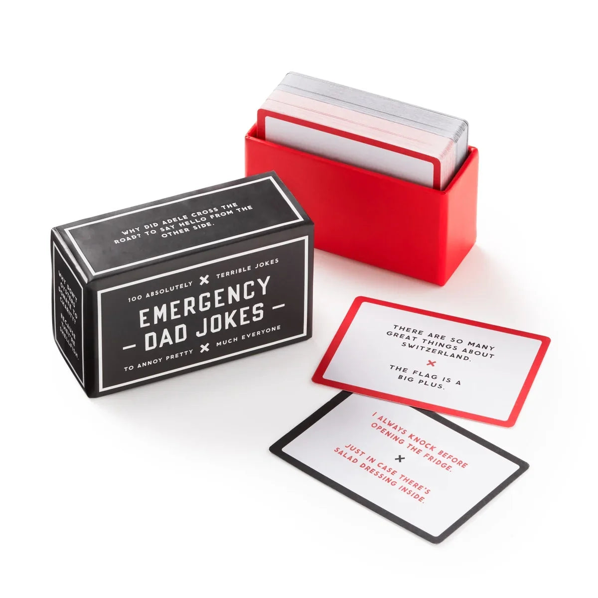 Brass Monkey Emergency Dad Jokes Card Set