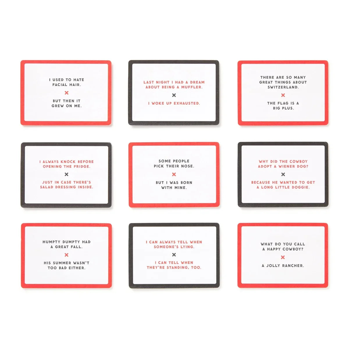 Brass Monkey Emergency Dad Jokes Card Set