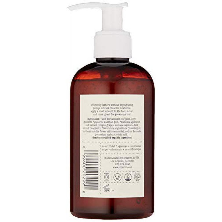 Erbaviva 8 fl oz Baby Shampoo