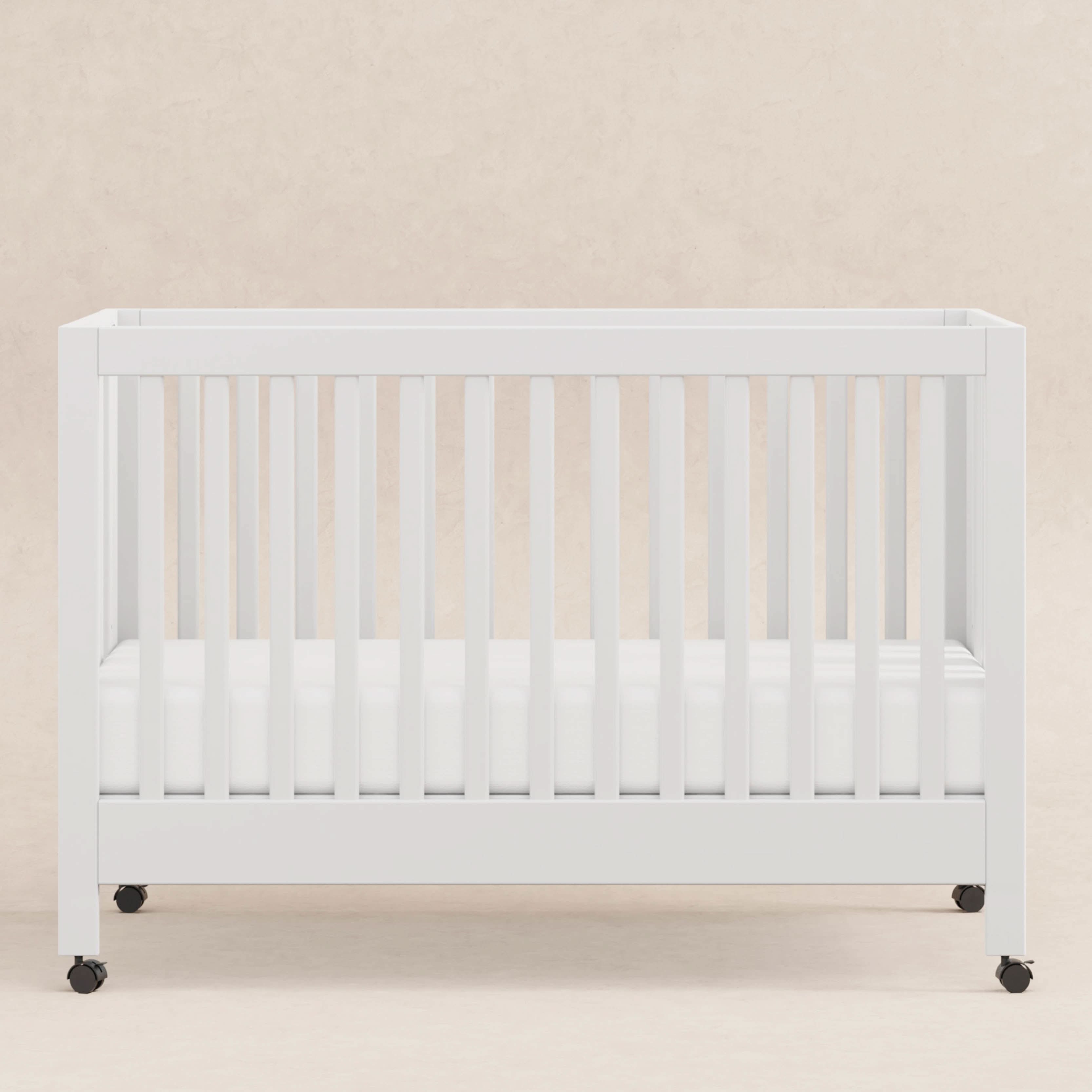 Babyletto Maki Portable Folding Crib with Toddler Bed Conversion Kit