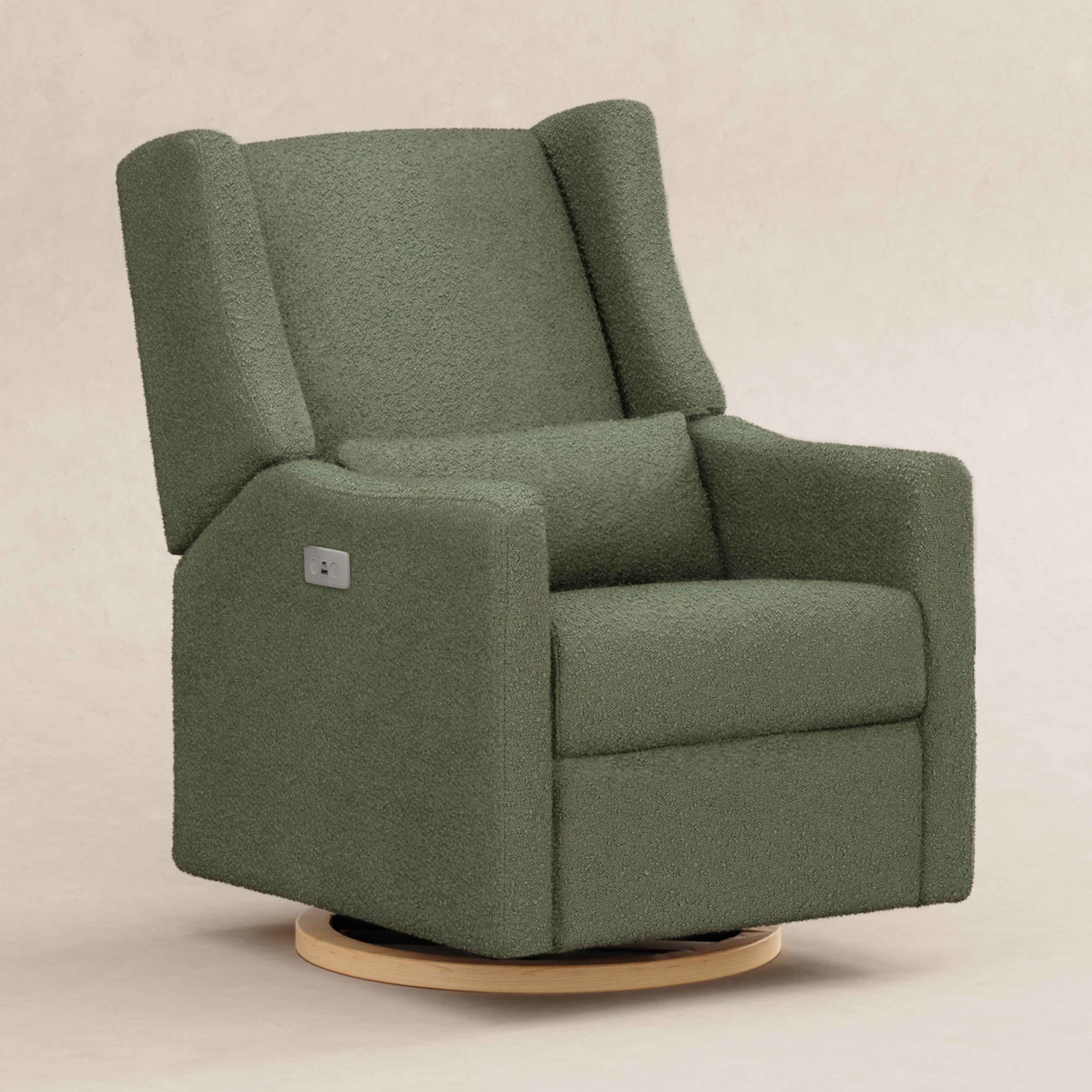 Babyletto Kiwi Electronic Recliner and Swivel Glider with USB port