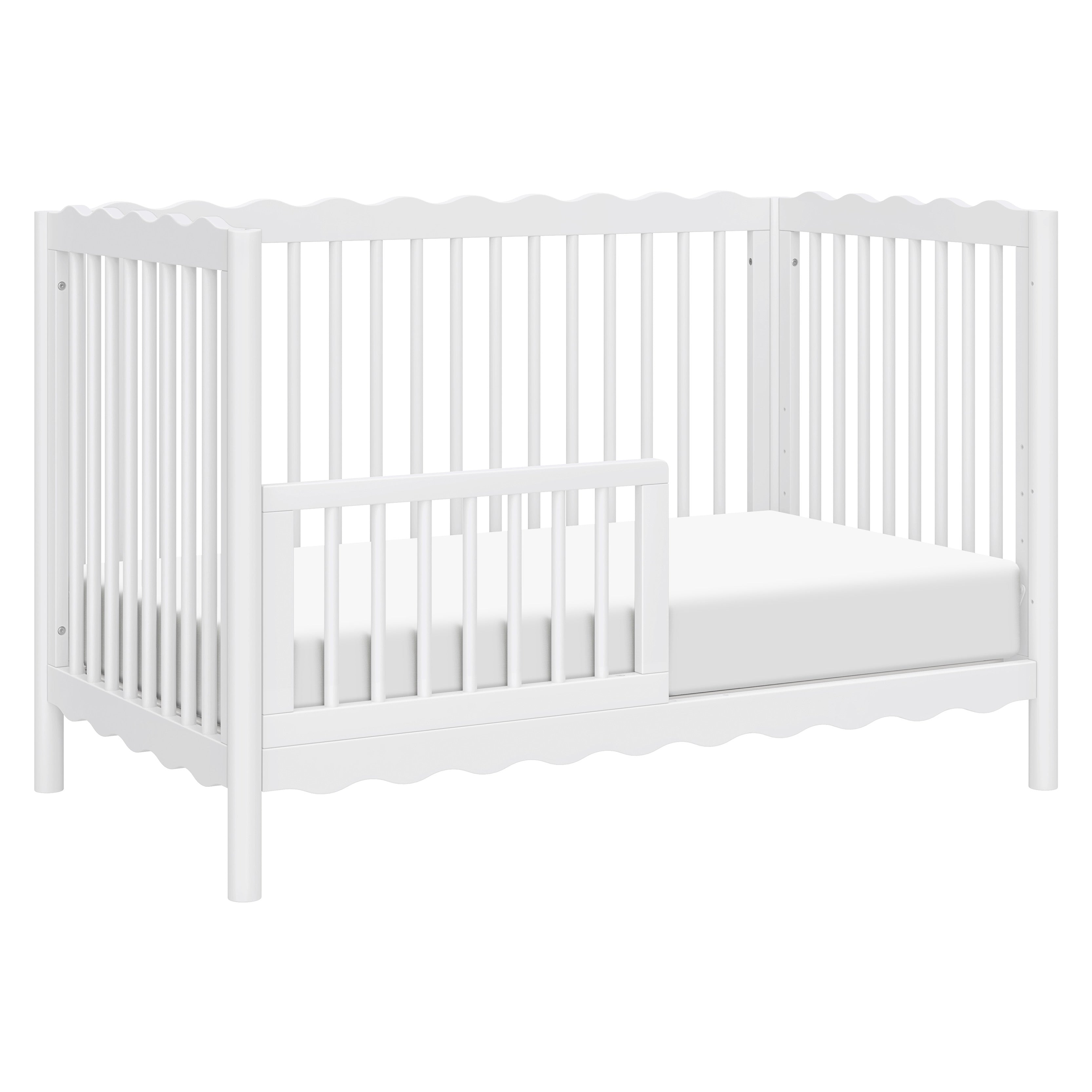 Babyletto Swell 4-in-1 Convertible Crib with Toddler Bed Conversion Kit
