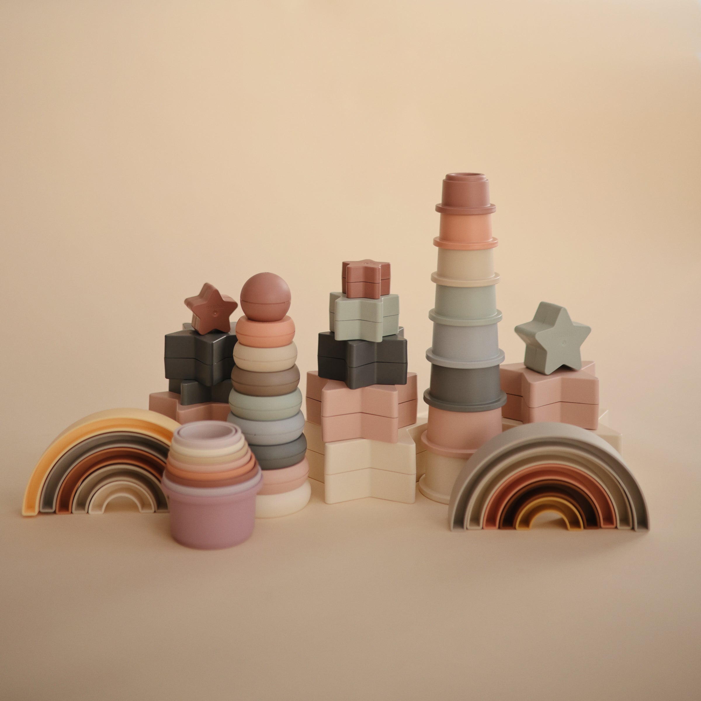 Mushie Stacking Rings