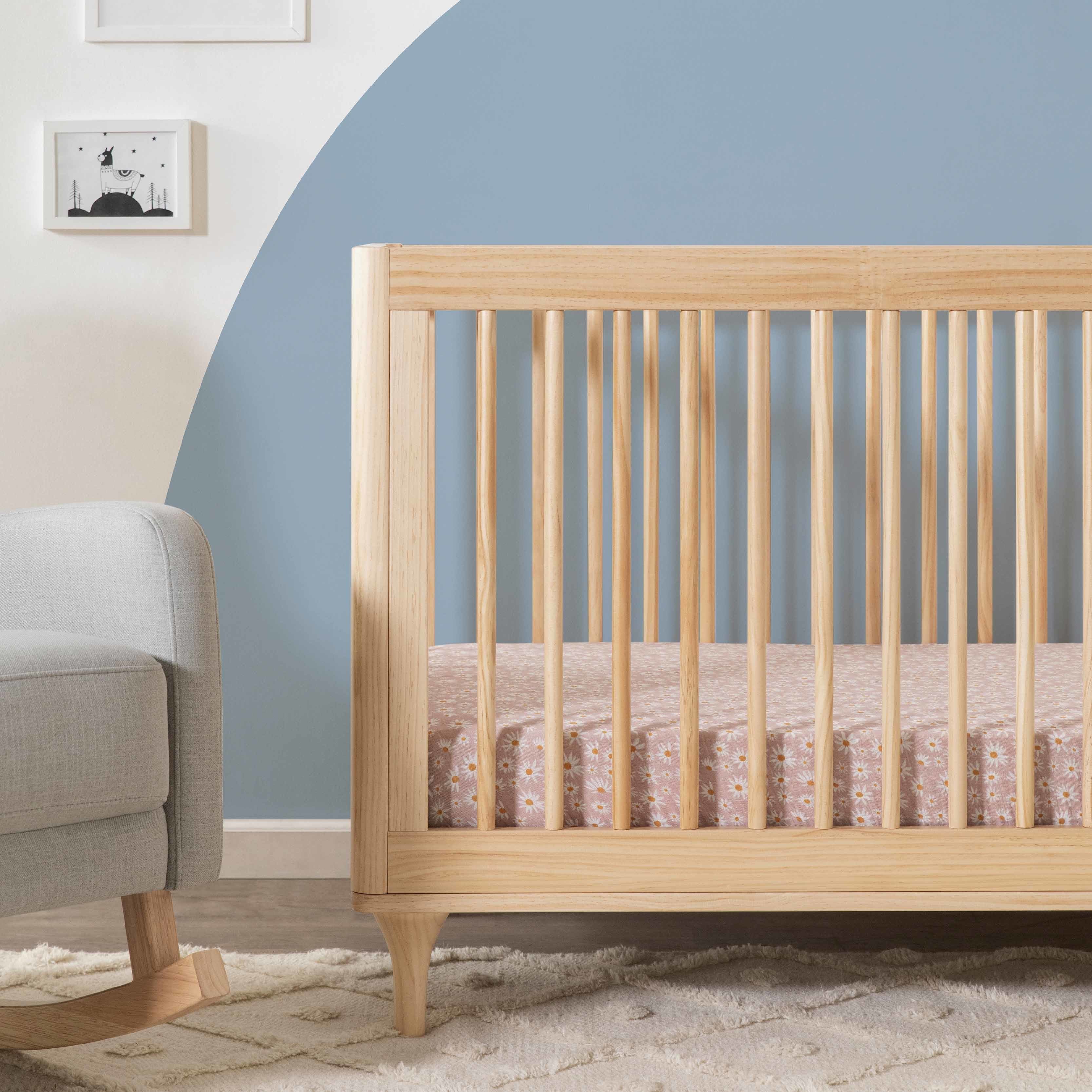 Babyletto Lolly 3-in-1 Convertible Crib with Toddler Bed Conversion Kit