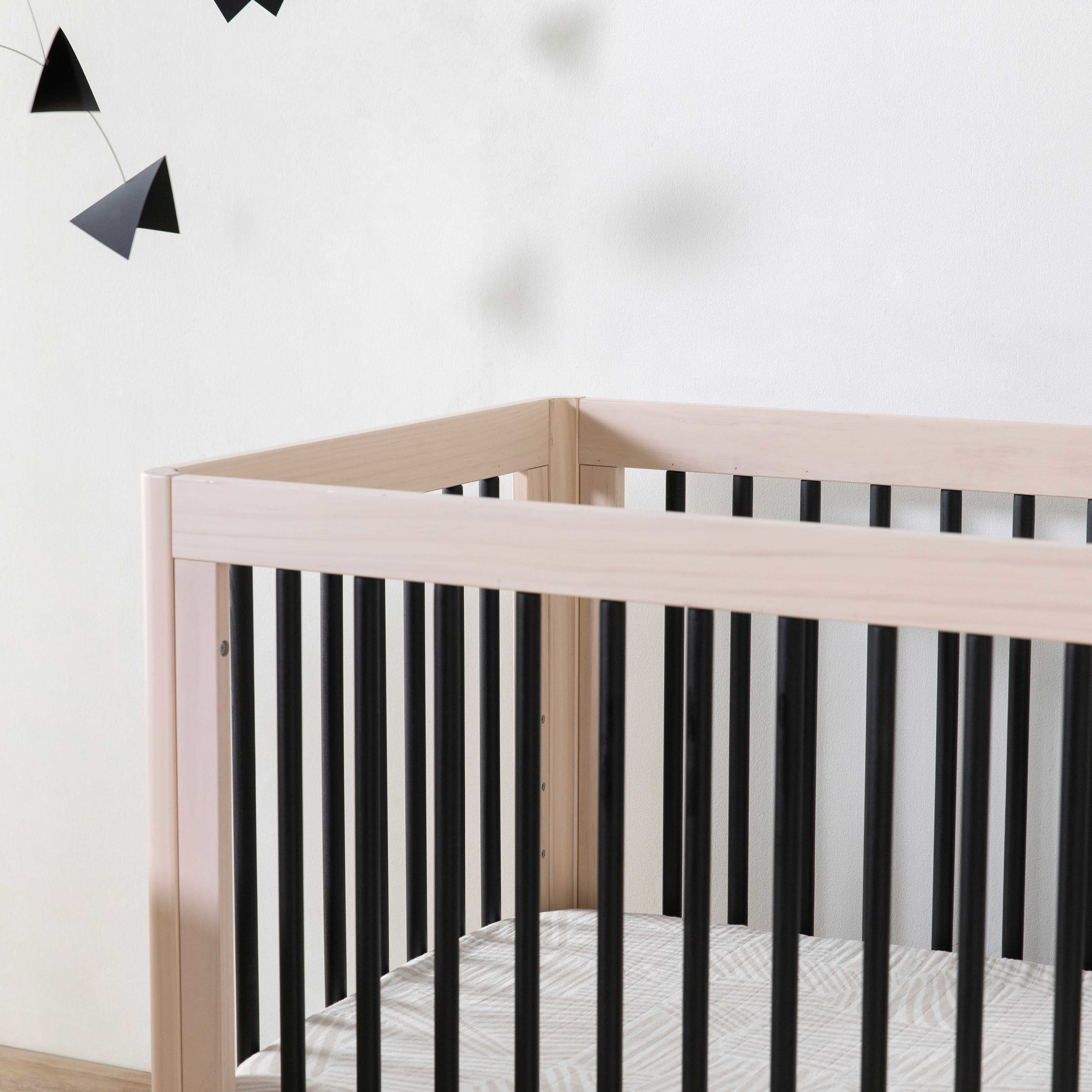 Babyletto Lolly 3-in-1 Convertible Crib with Toddler Bed Conversion Kit