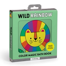 Mudpuppy Wild Rainbow Color Magic Bath Book