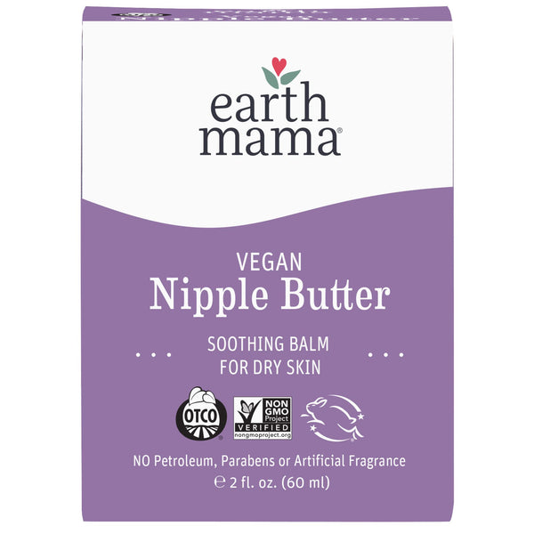 Earth Mama Vegan Nipple Butter 2 fl oz