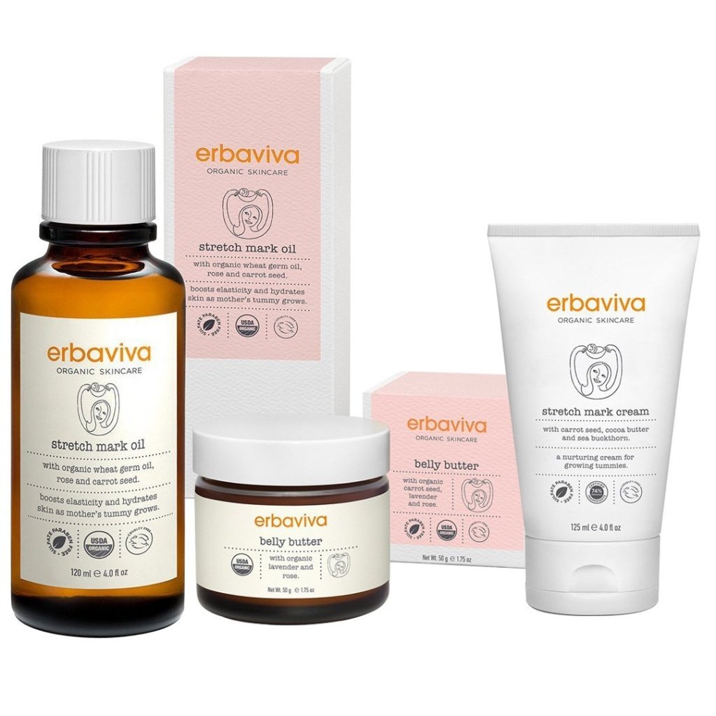 Erbaviva Organic stretch mark trilogy