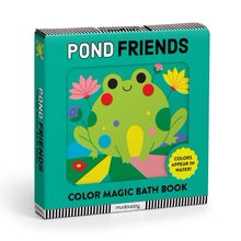 Mudpuppy Pond Friends Color Bath Book