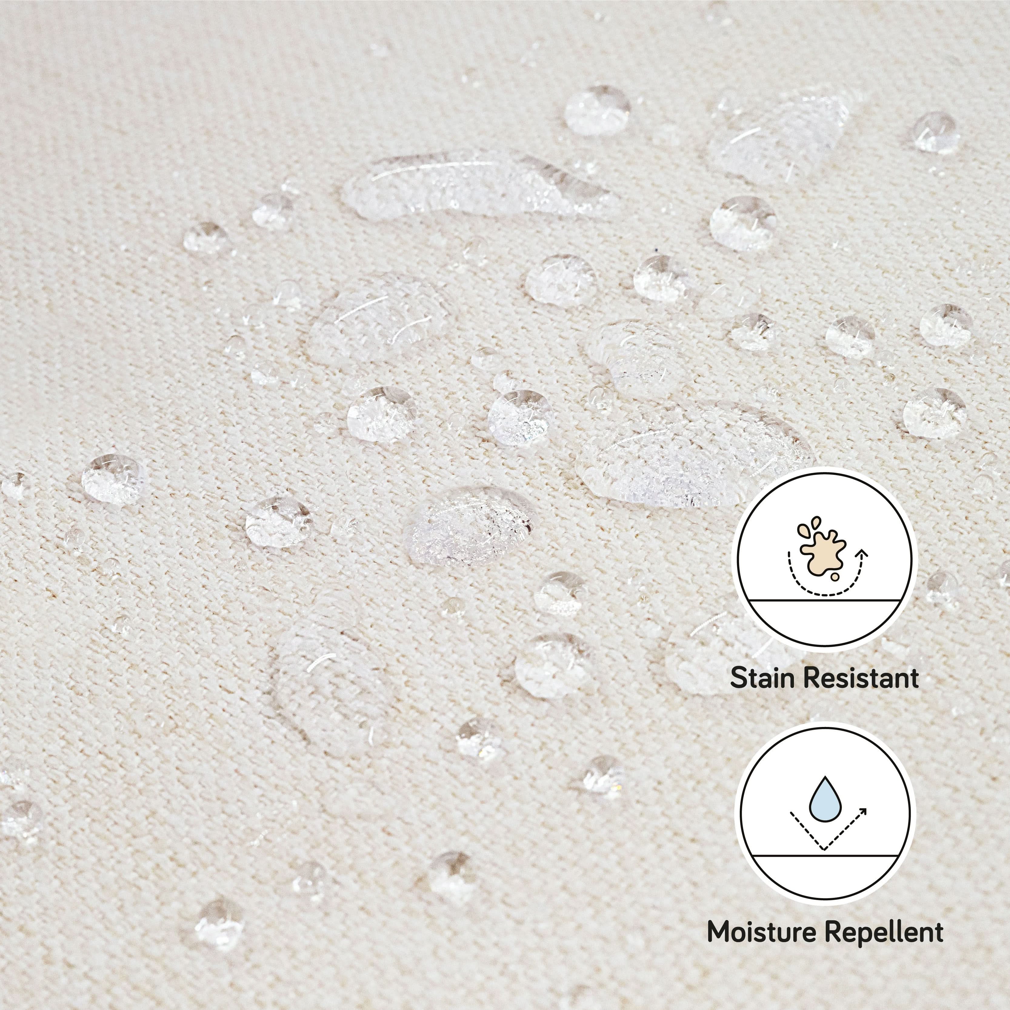 Babyletto Naka Storage Ottoman in Eco-Performance Fabric | Water Repellent & Stain Resistant