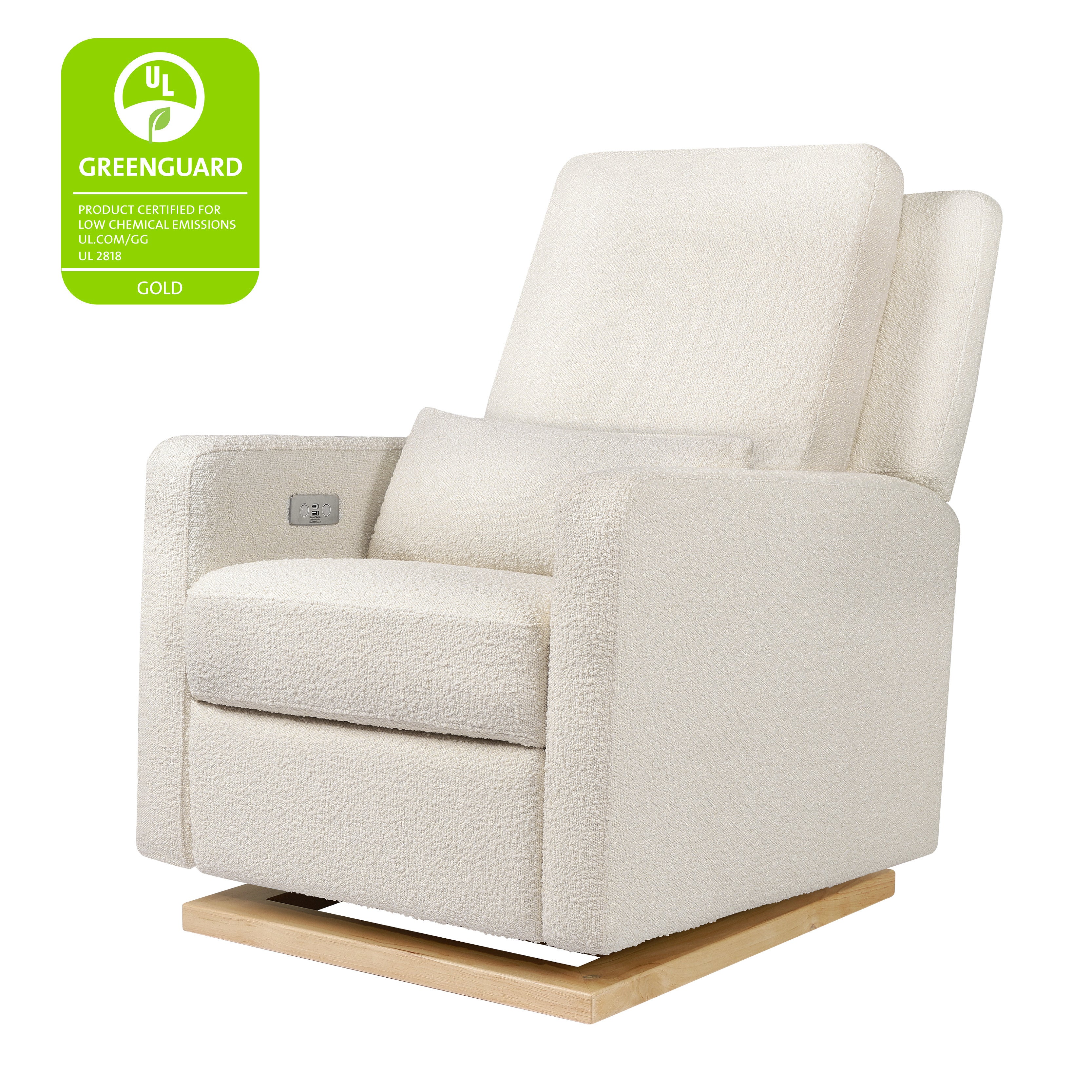 Babyletto Sigi Electronic Recliner and Glider with USB Port