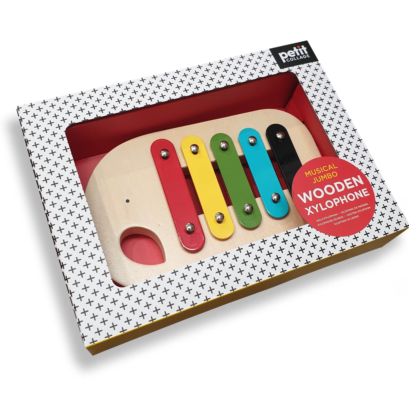 Petit Collage Musical Jumbo Wooden Xylophone
