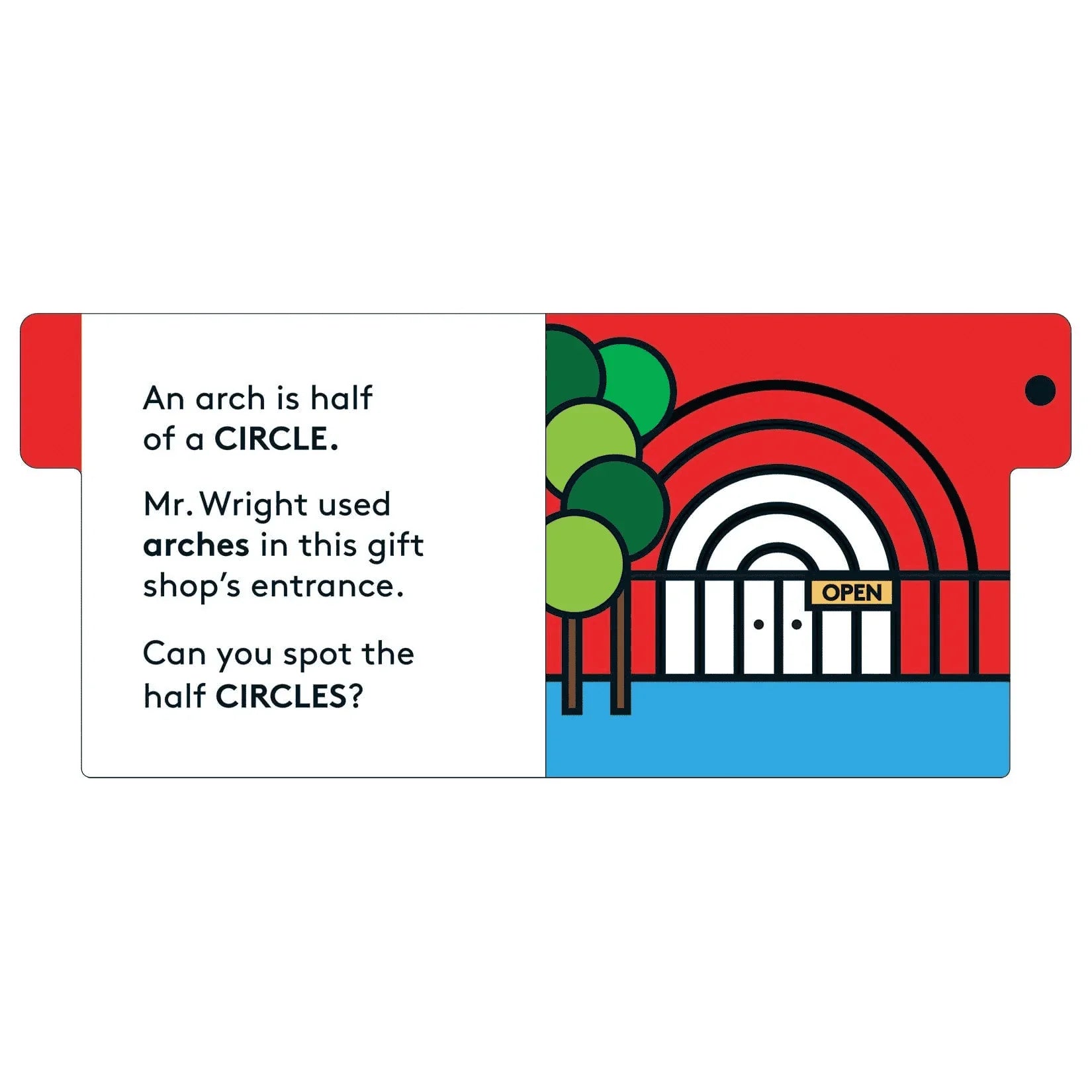 Mudpuppy Frank Lloyd Wright First Shapes Board Book