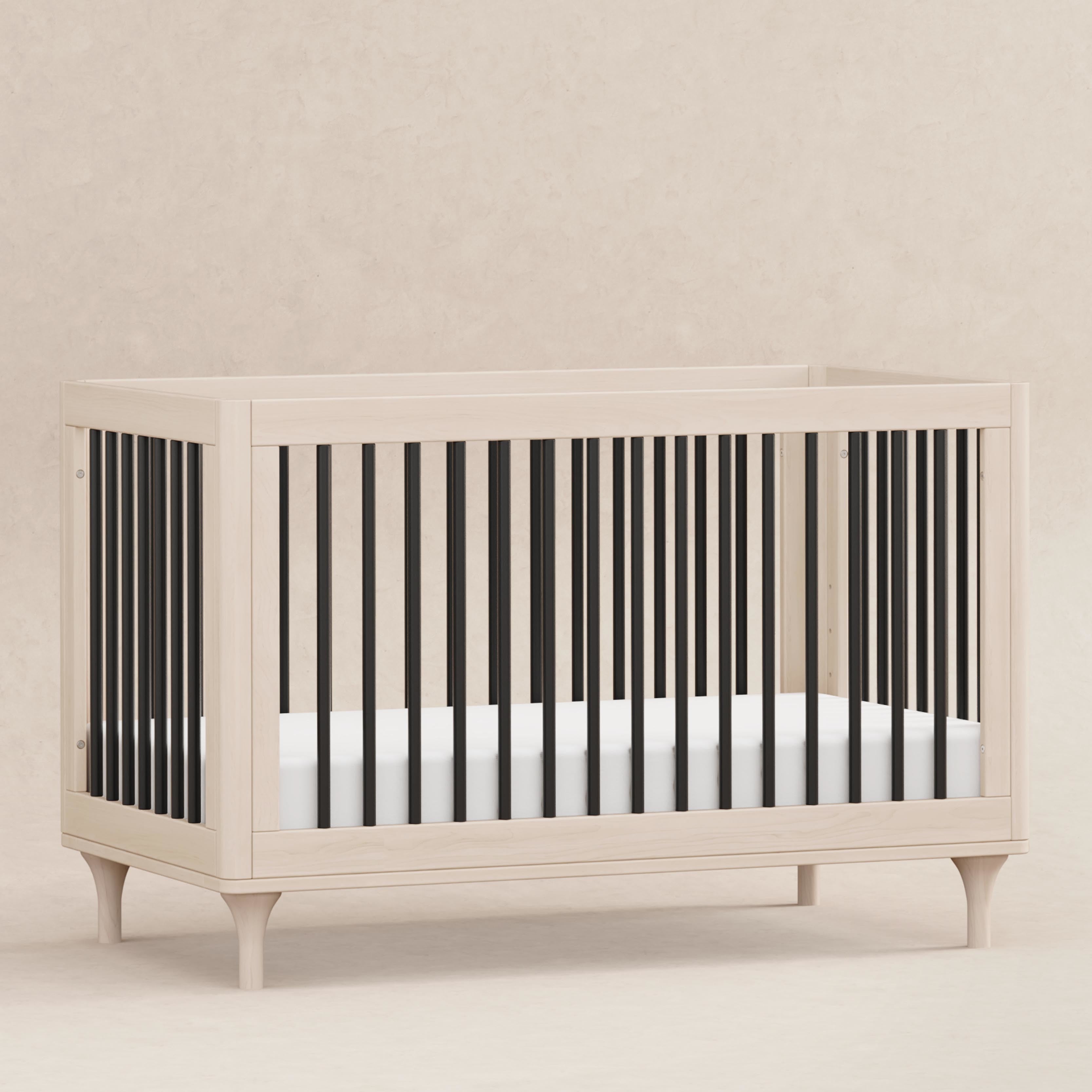 Babyletto Lolly 3-in-1 Convertible Crib with Toddler Bed Conversion Kit