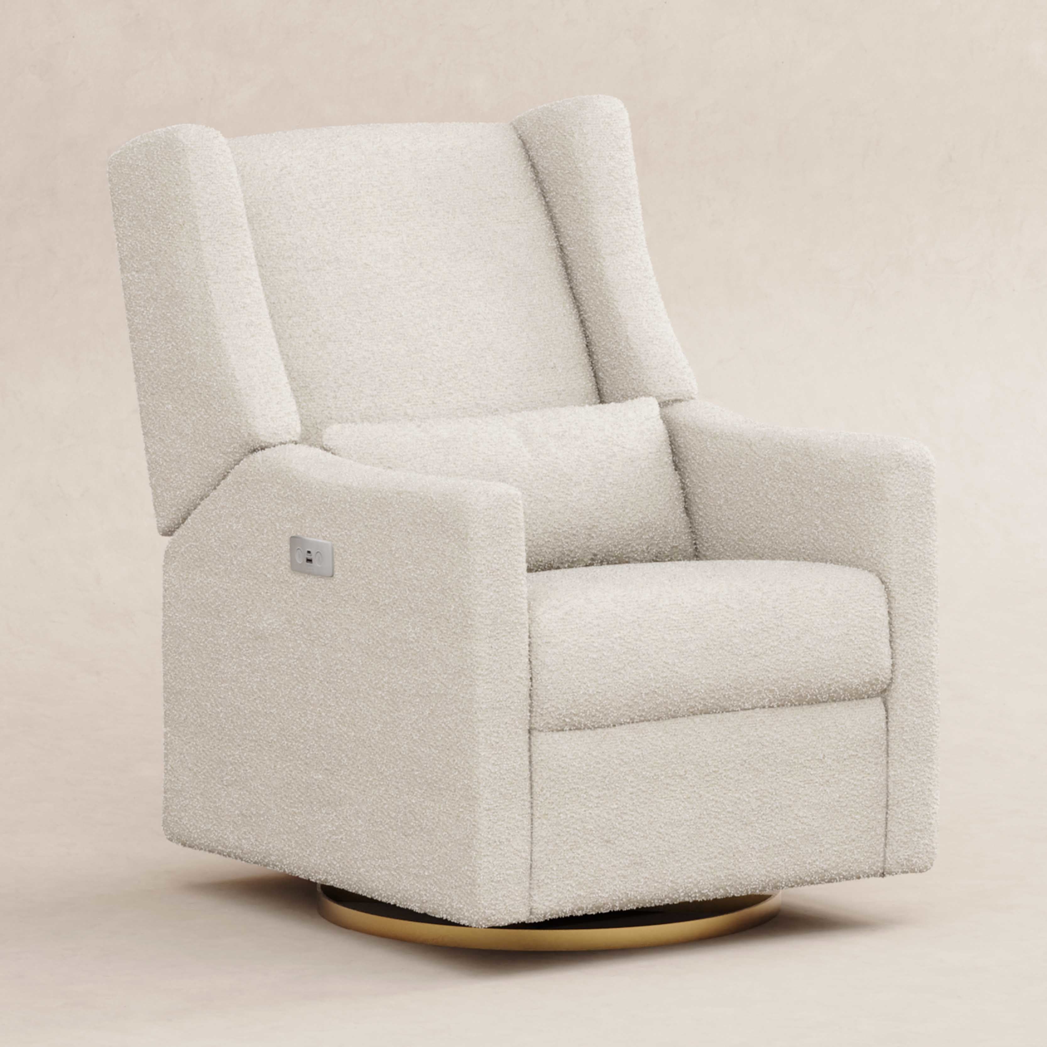 Babyletto Kiwi Electronic Recliner and Swivel Glider with USB port